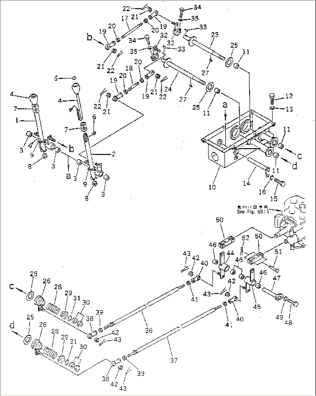 WINCH CONTROL LEVER