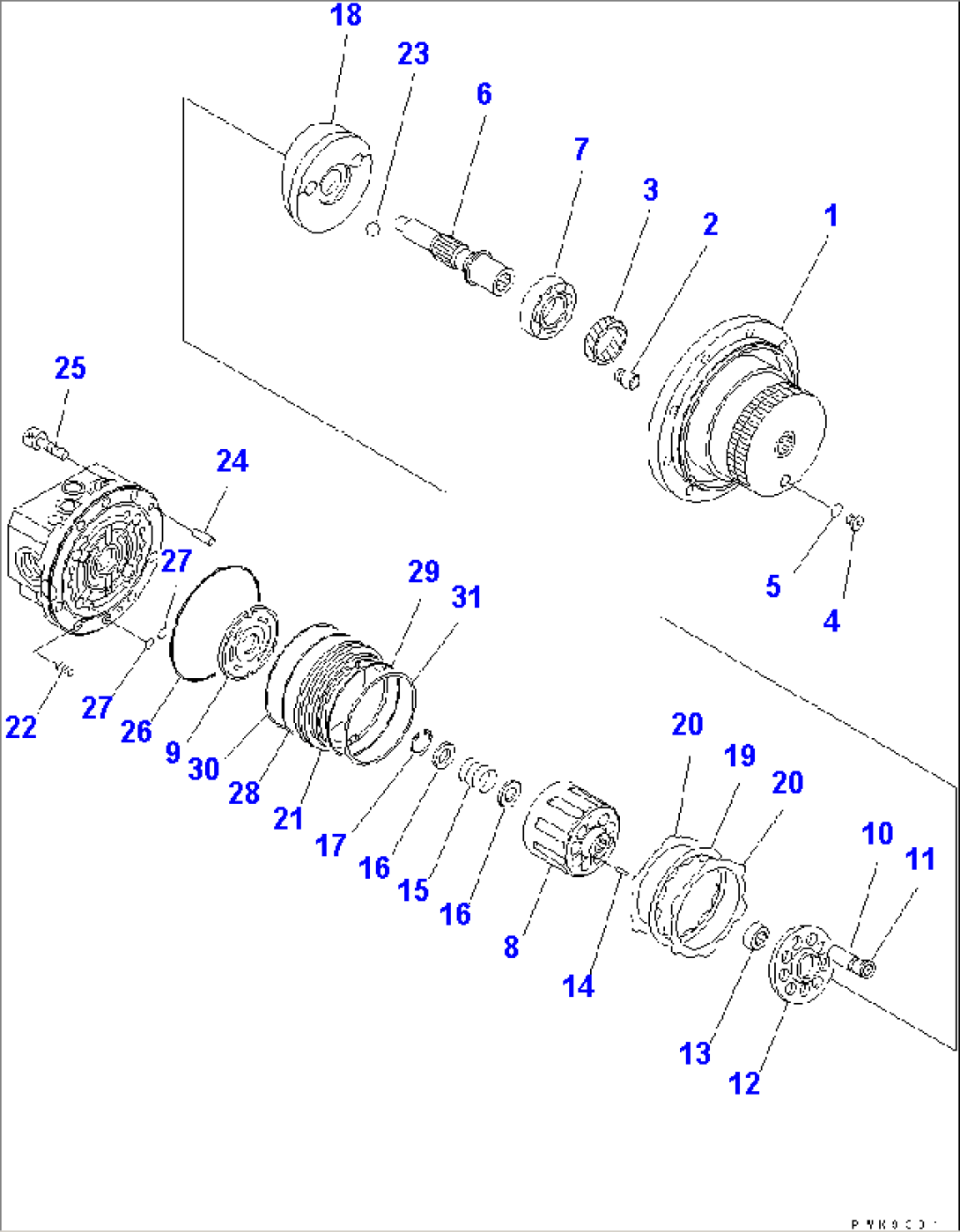 TRAVEL MOTOR (3/3)