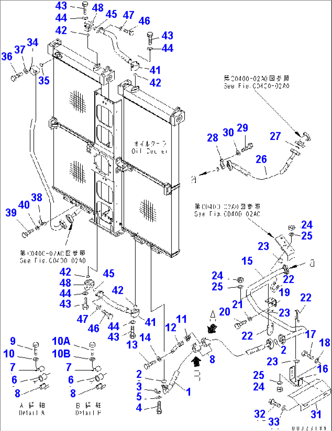 OIL COOLER PIPING (2/2)