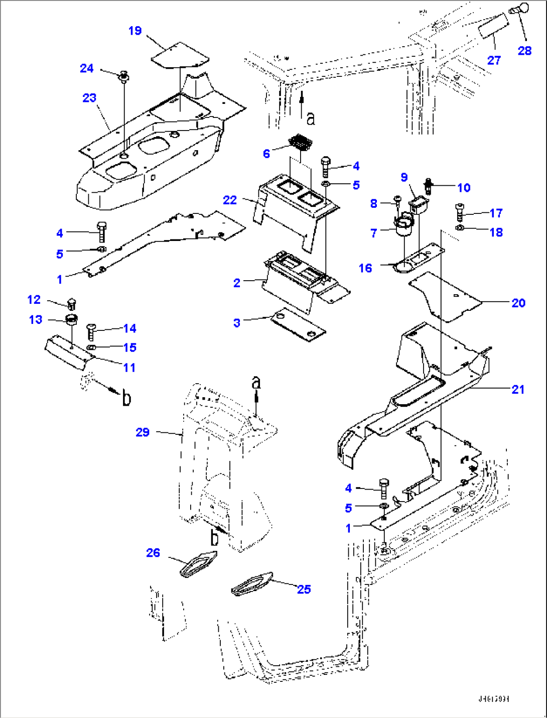Cab, Envelope Parts (2/2) (#30361-)