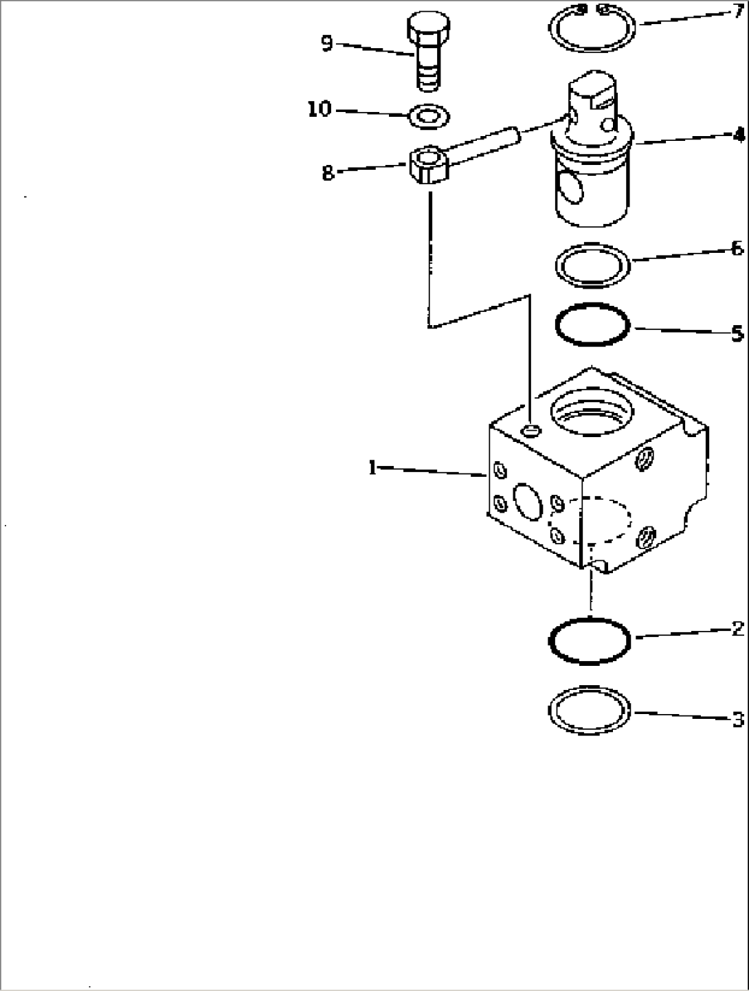 STOP VALVE (FOR ADDITIONAL PIPING)(#10001-10159)
