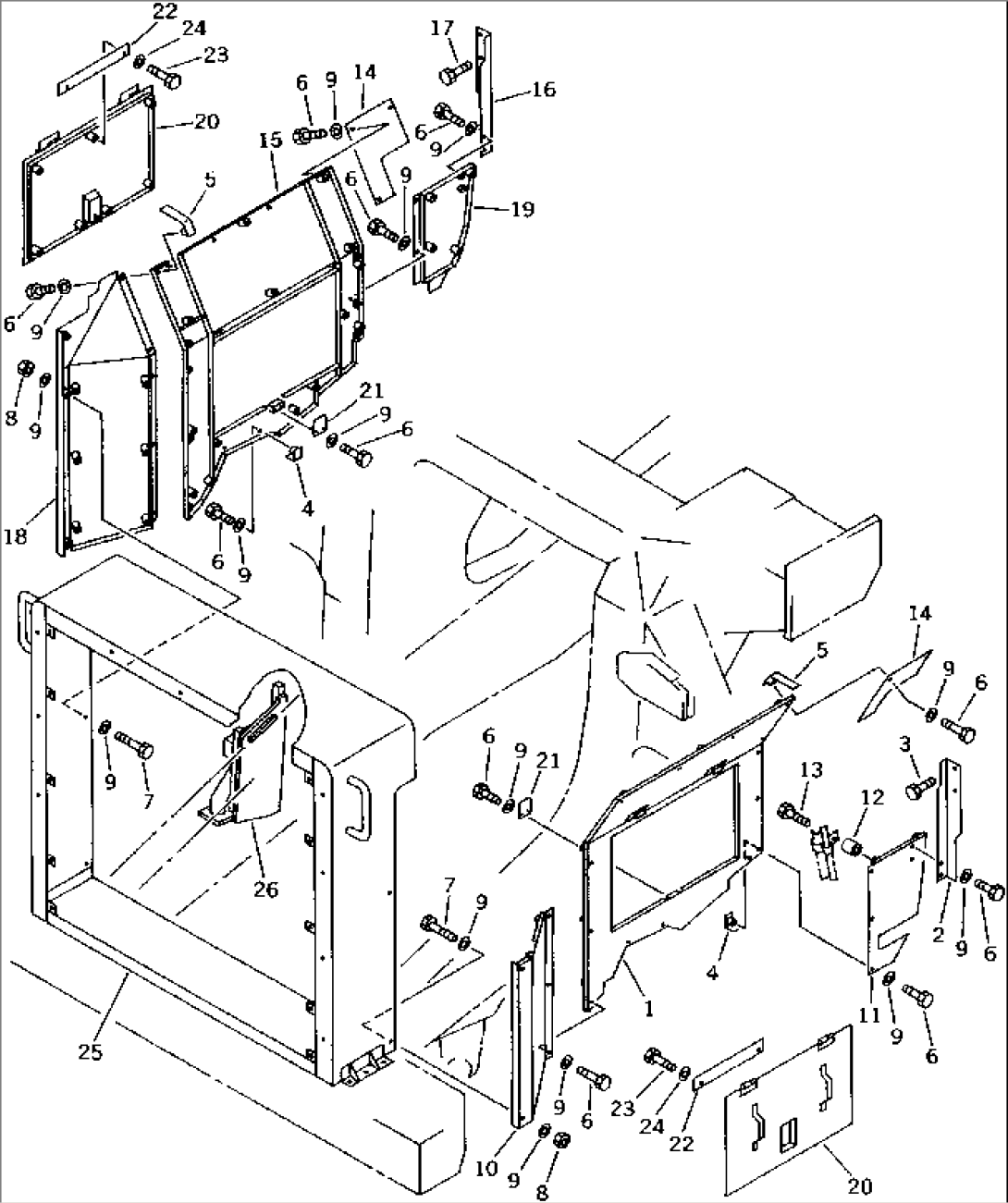 ENGINE SIDE COVER(#2001-2178)