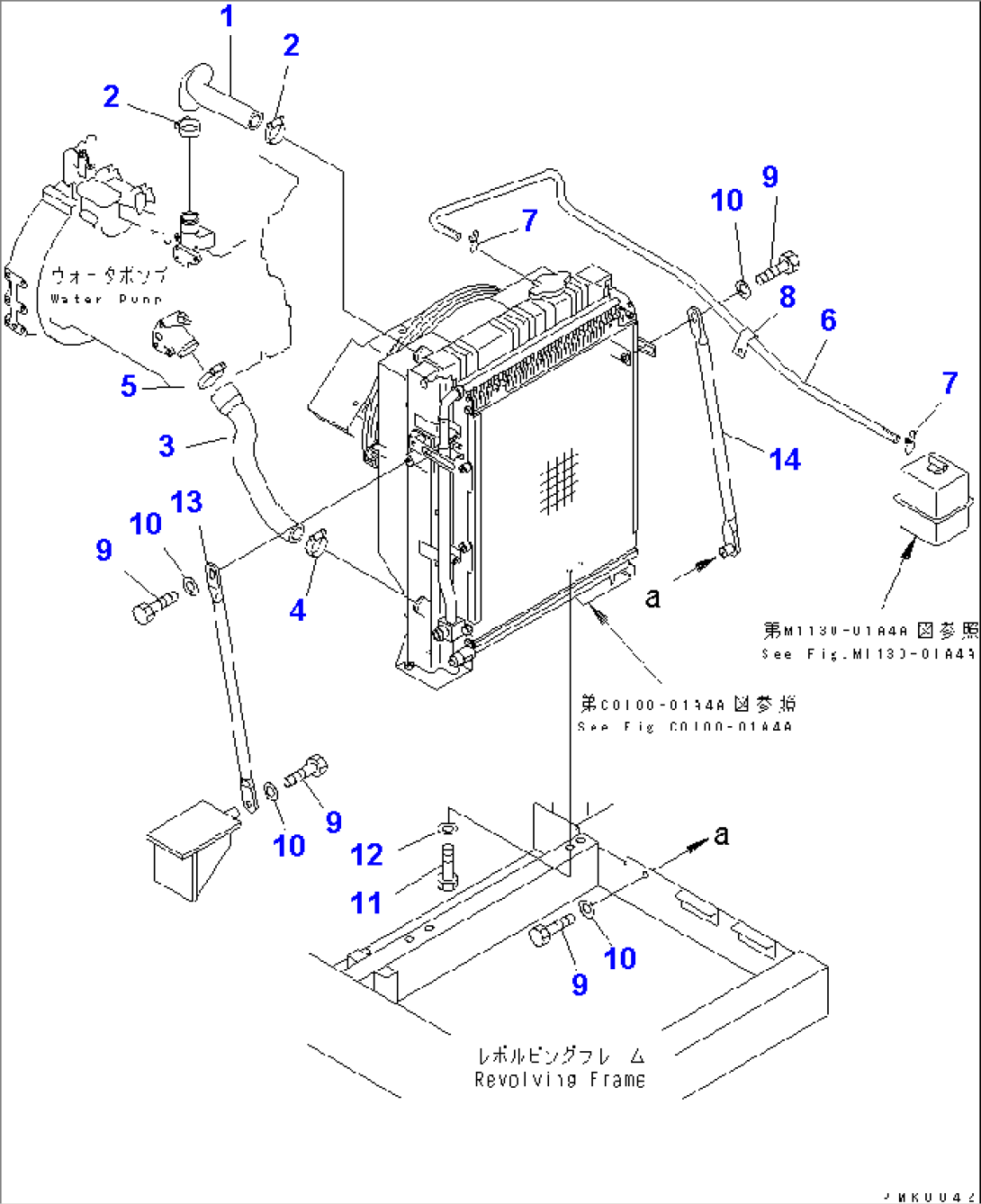 COOLING (PIPING AND MOUNTING)(#57499-)