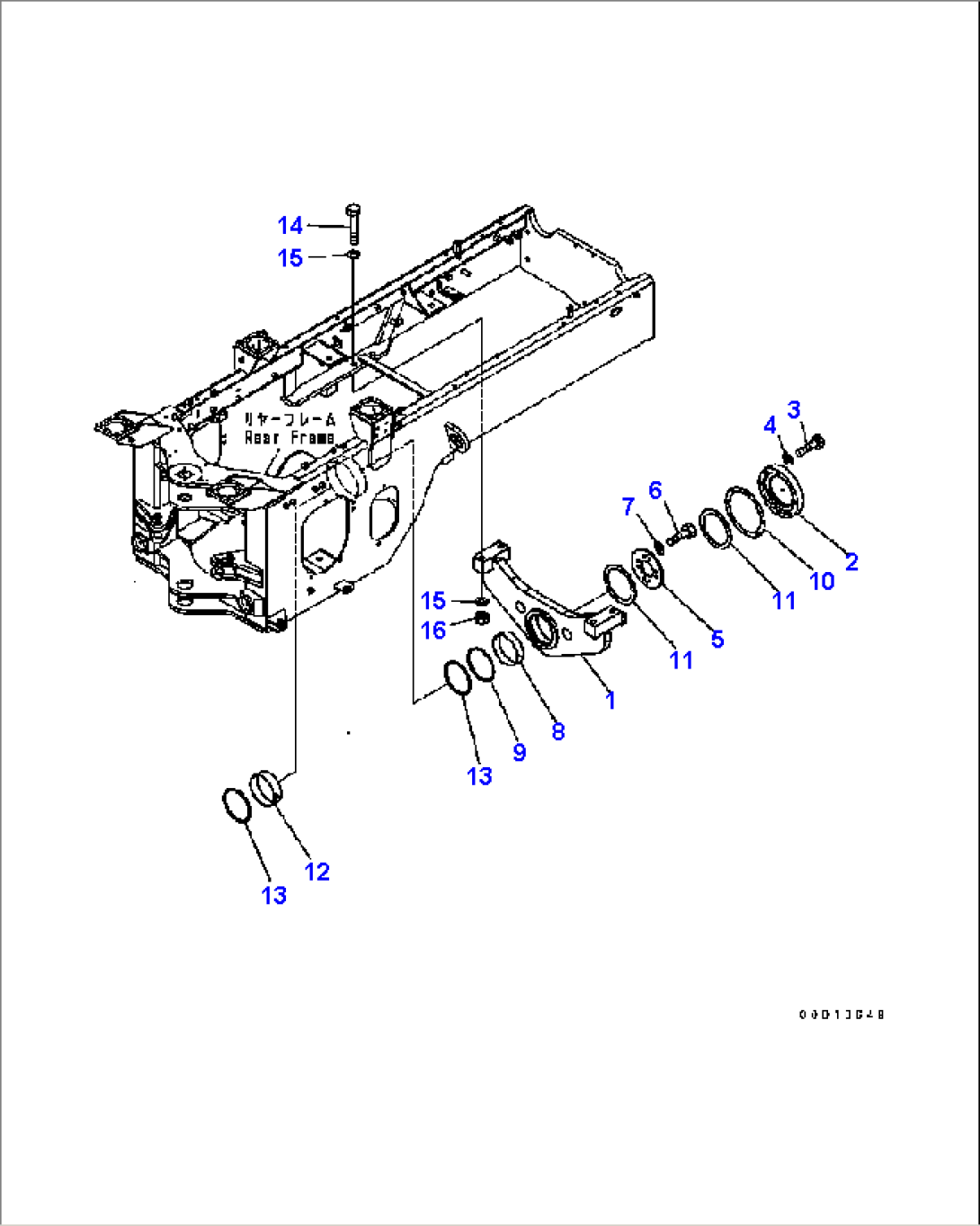 REAR AXLE SUPPORT