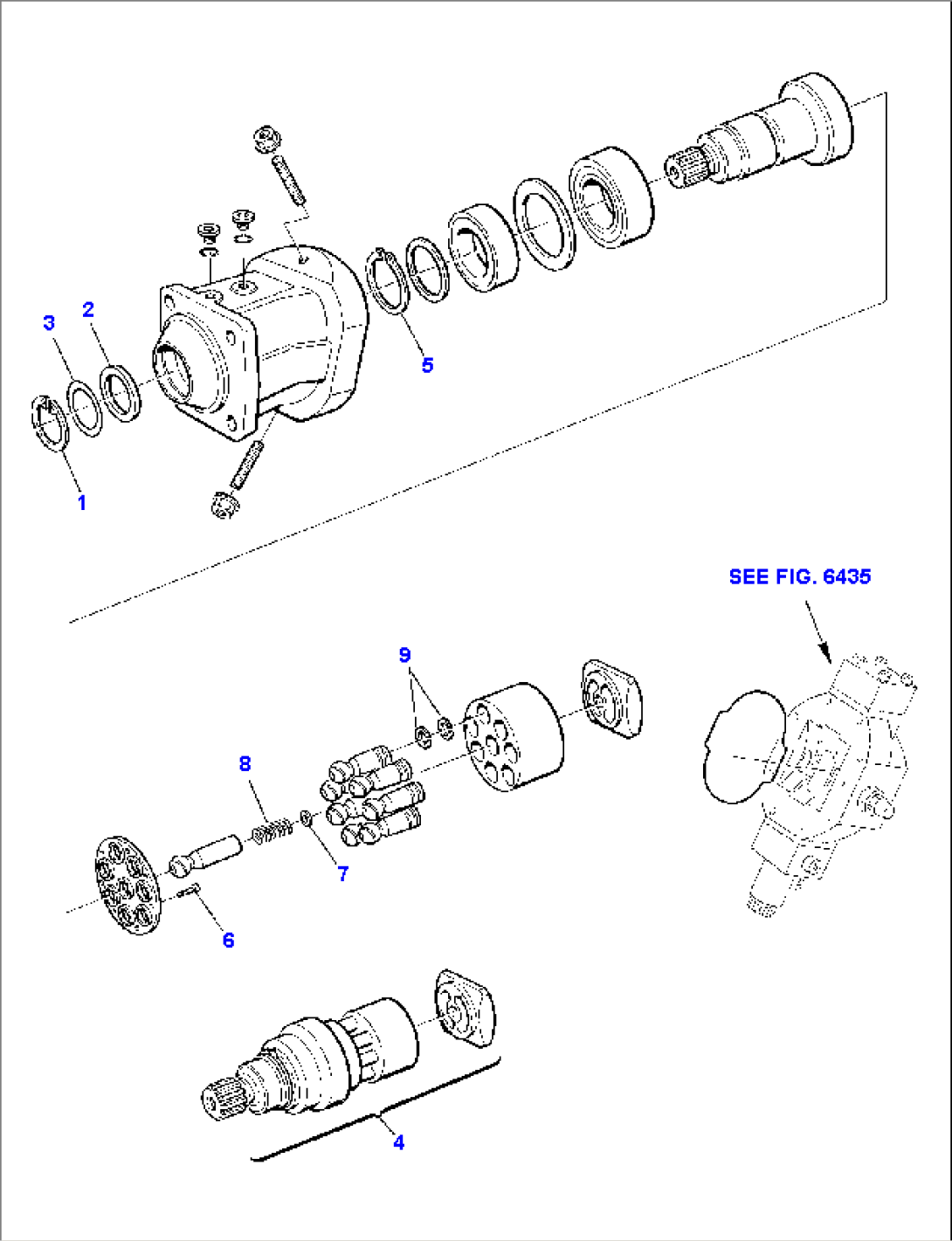 TRAVEL MOTOR (1/2)