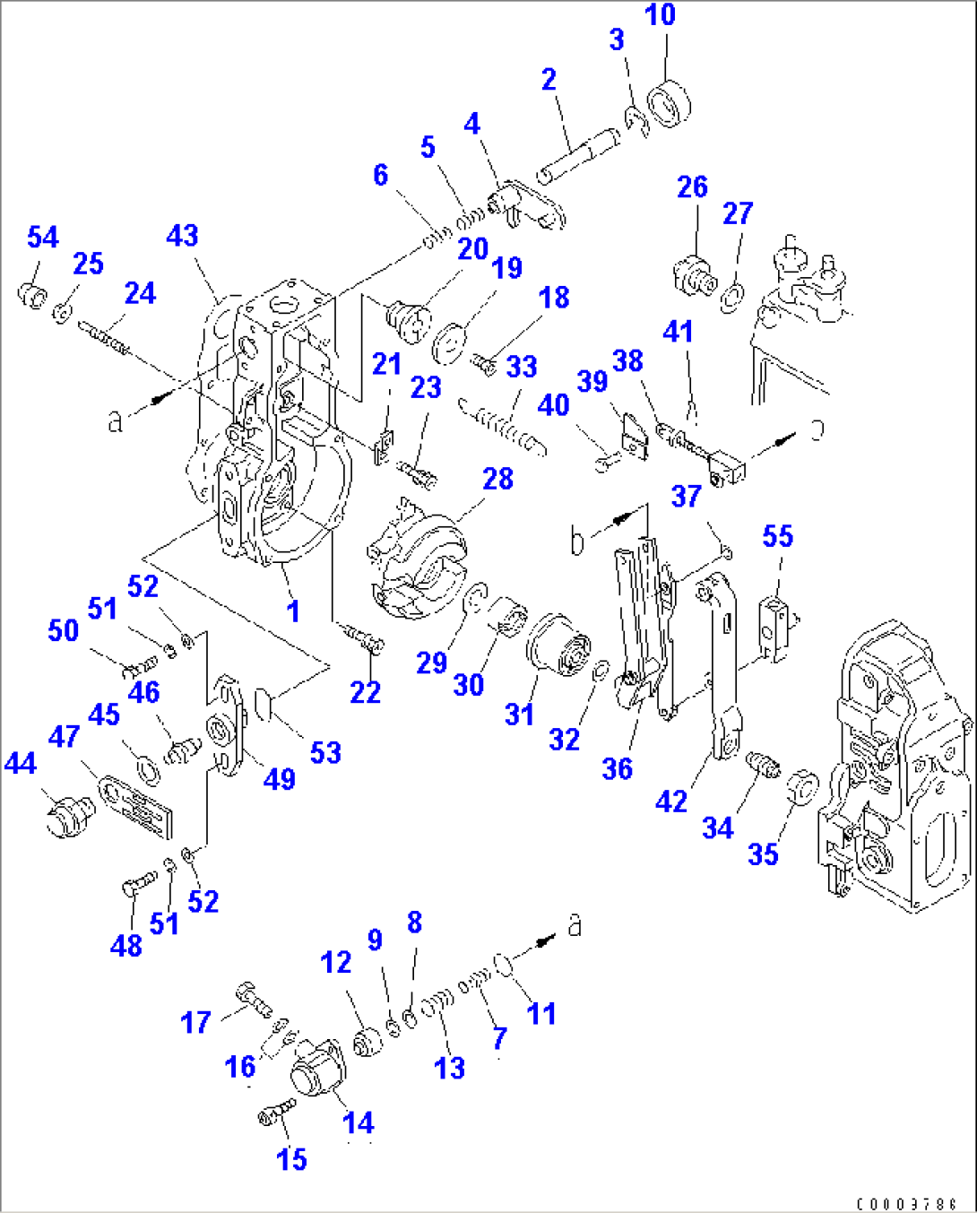 FUEL INJECTION PUMP (PUMP) (2/2) (INNER PARTS)