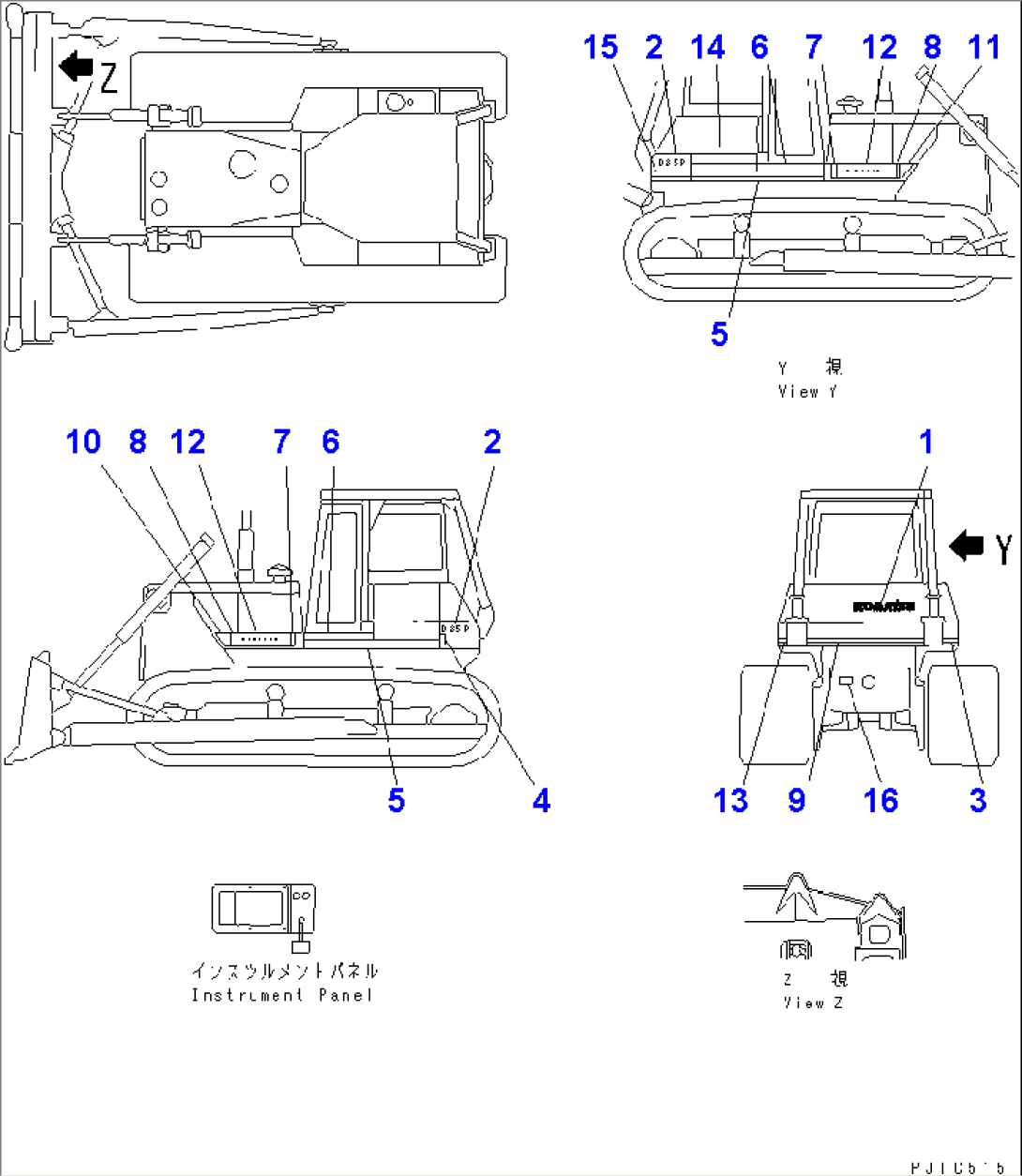 MARKS AND PLATES (JAPANESE)(#3807-)