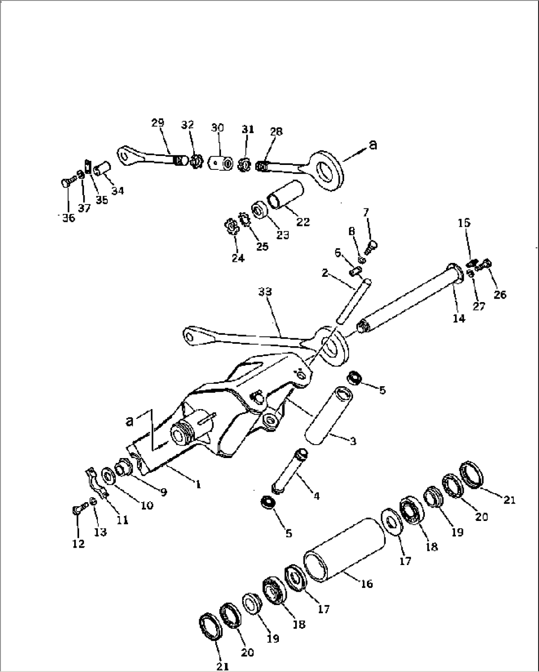 ROGGING ARM (FOR TOWING WINCH)