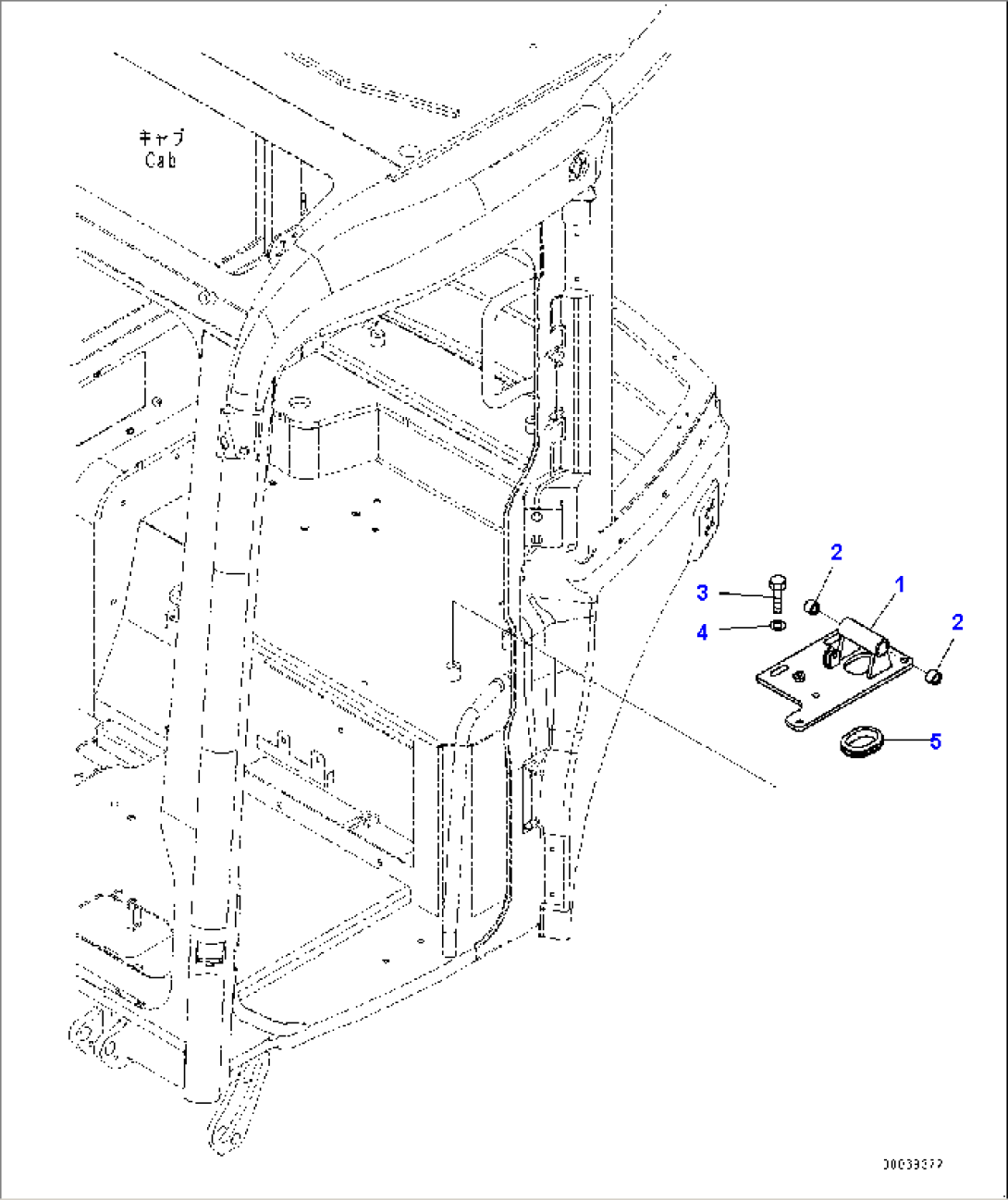 Cab, Floor, Base (#20509-21000)