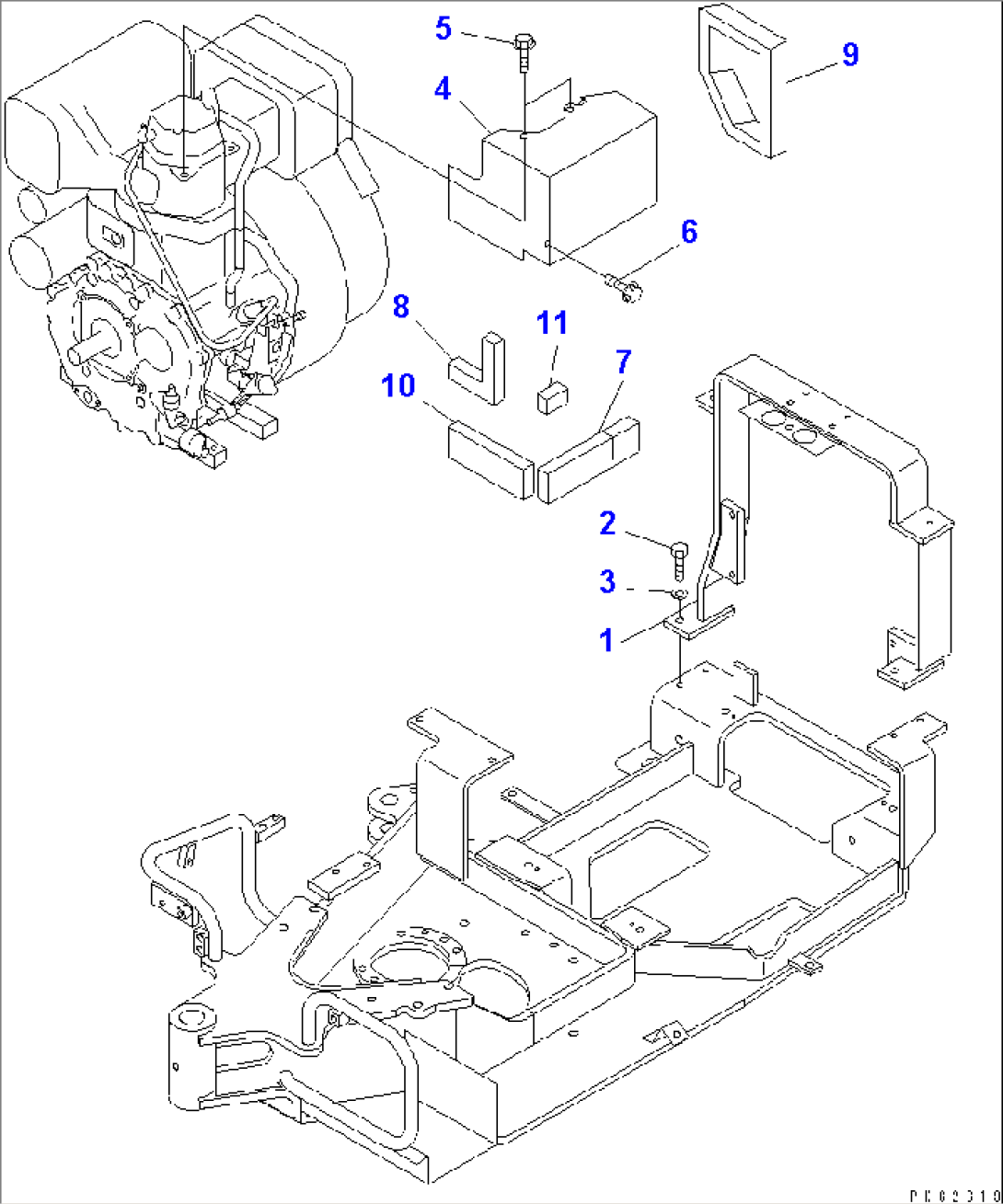 COOLING (BRACKET AND DUCT)