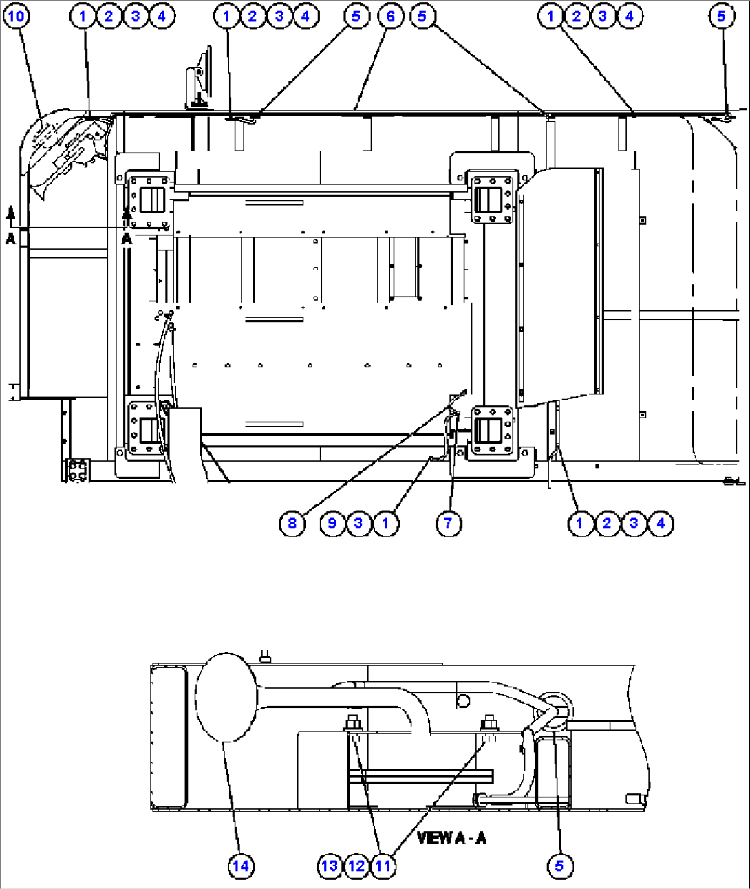 L.H. DECK WIRING