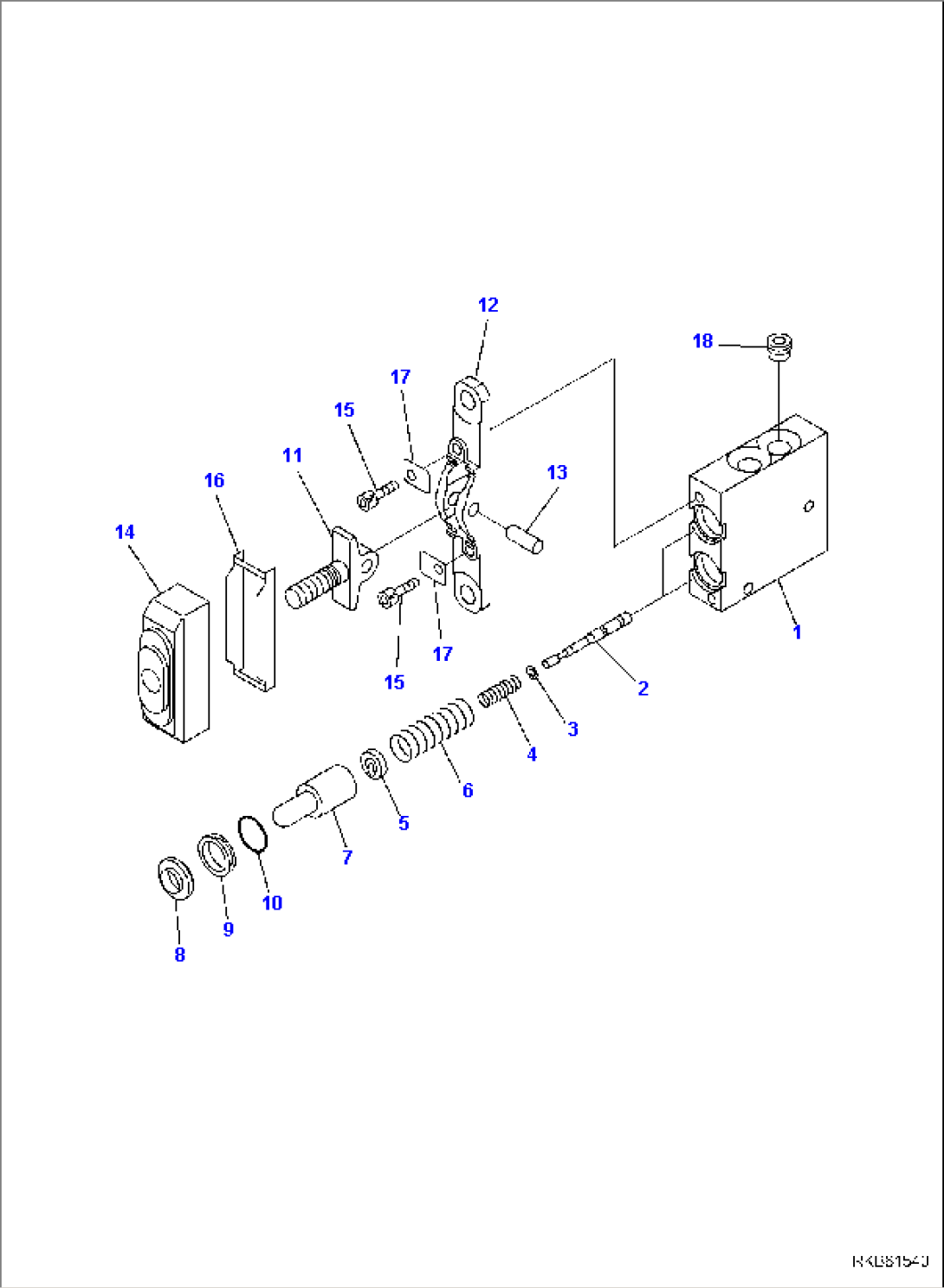 FLOOR FRAME, PPC VALVE FOR VARIABLE 2-PIECE BOOM