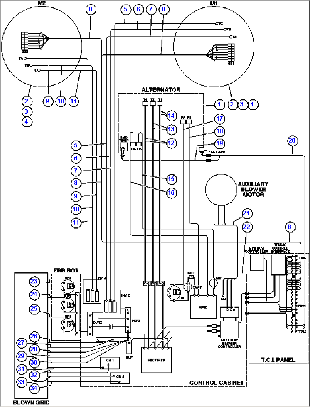 ELECTRICAL COMPONENT POWER WIRING