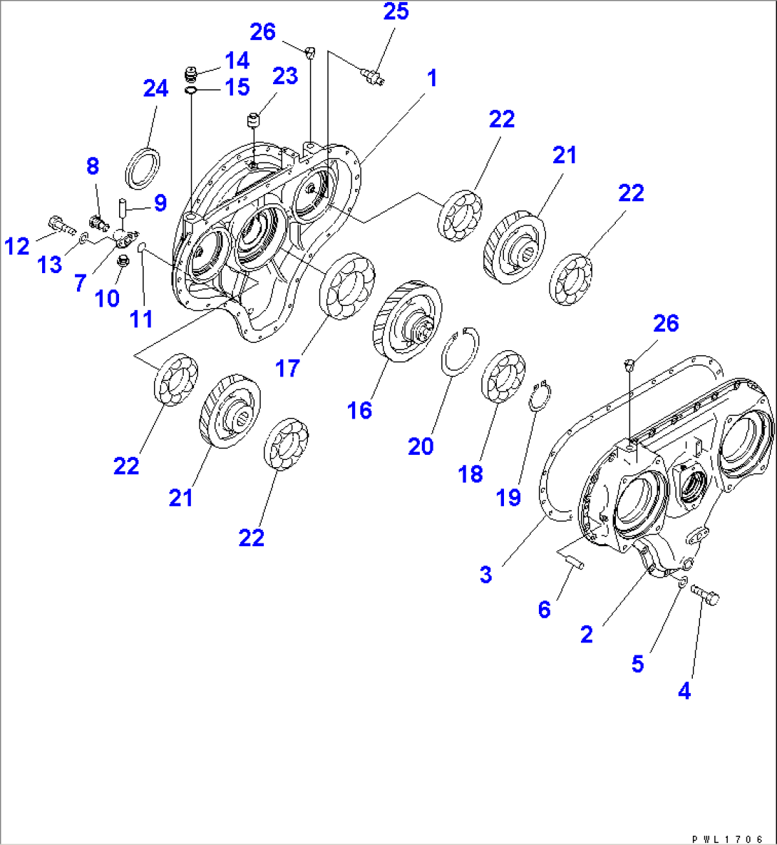 POWER TAKE OFF (POWER TAKE OFF ASS