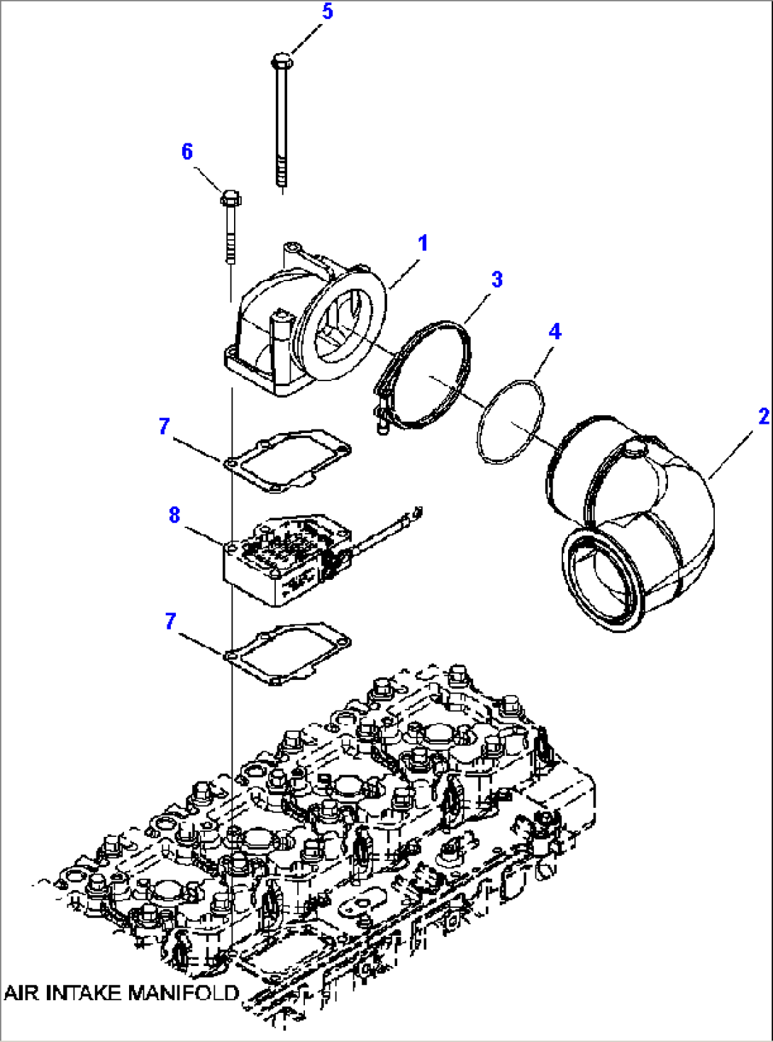 A1207-A3A2 AIR INTAKE HEATER AND CONNECTION