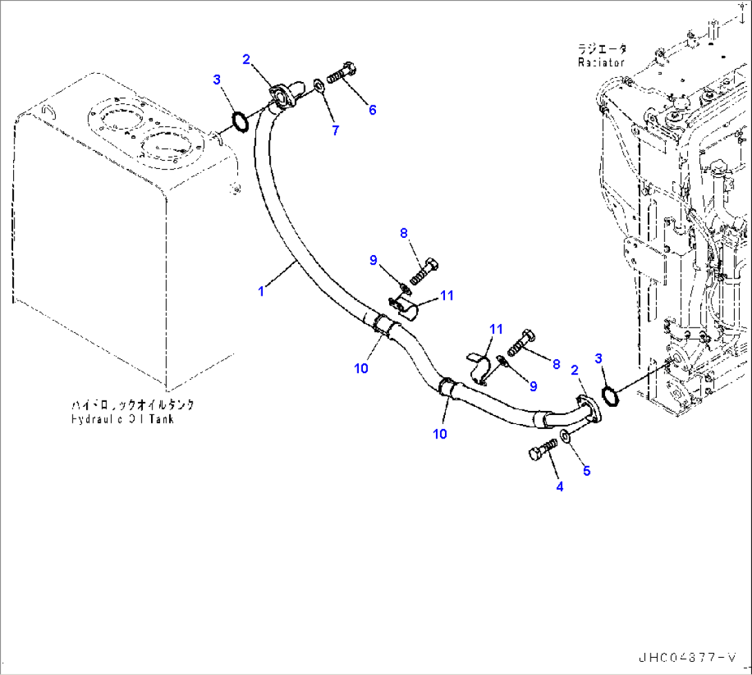 Oil Cooler Piping