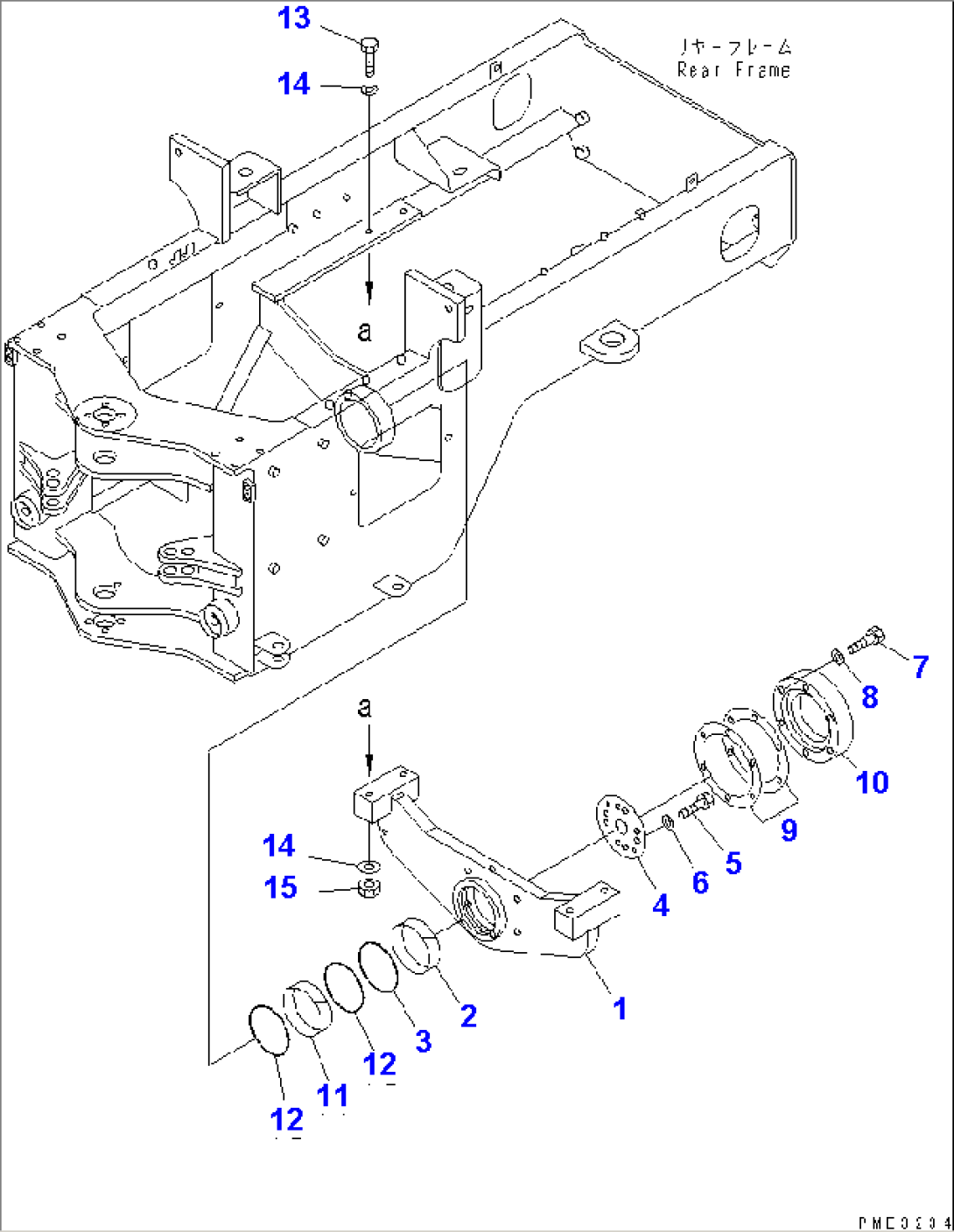 REAR AXLE SUPPORT