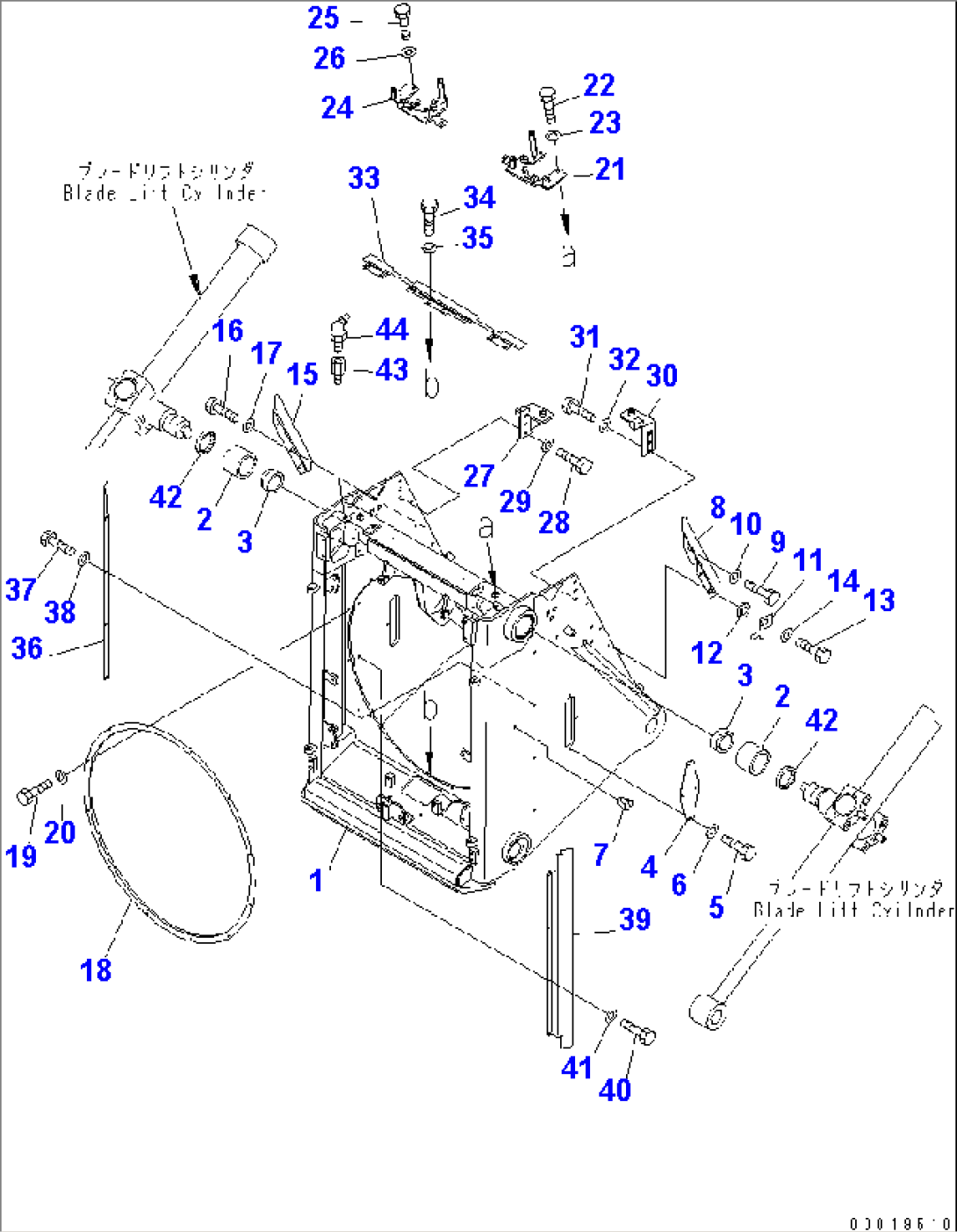 RADIATOR GUARD (FOR LANDFILL SPEC.)(#76001-)
