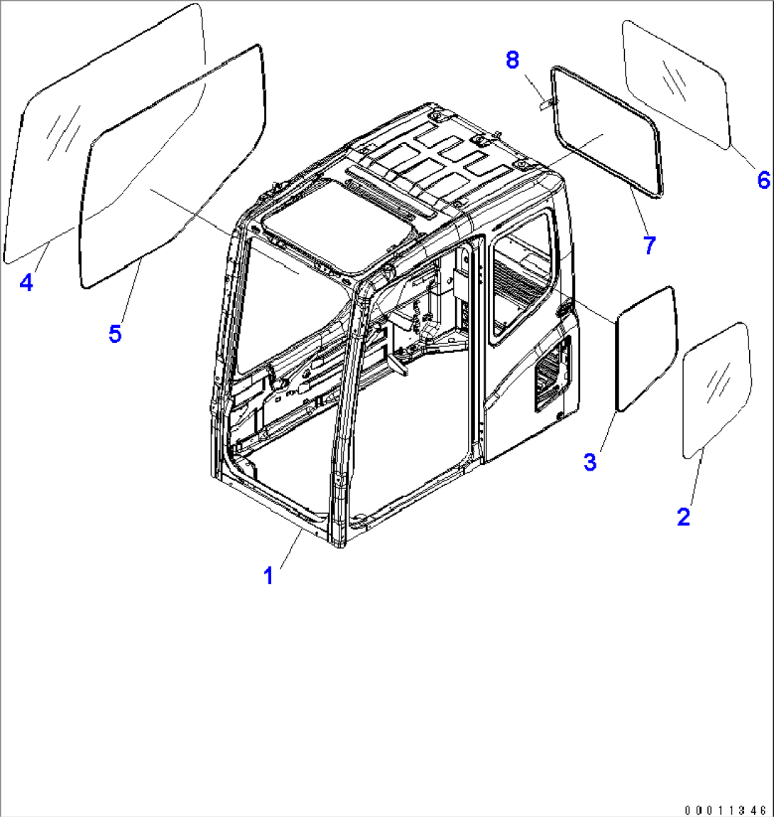 FLOOR FRAME (OPERATOR