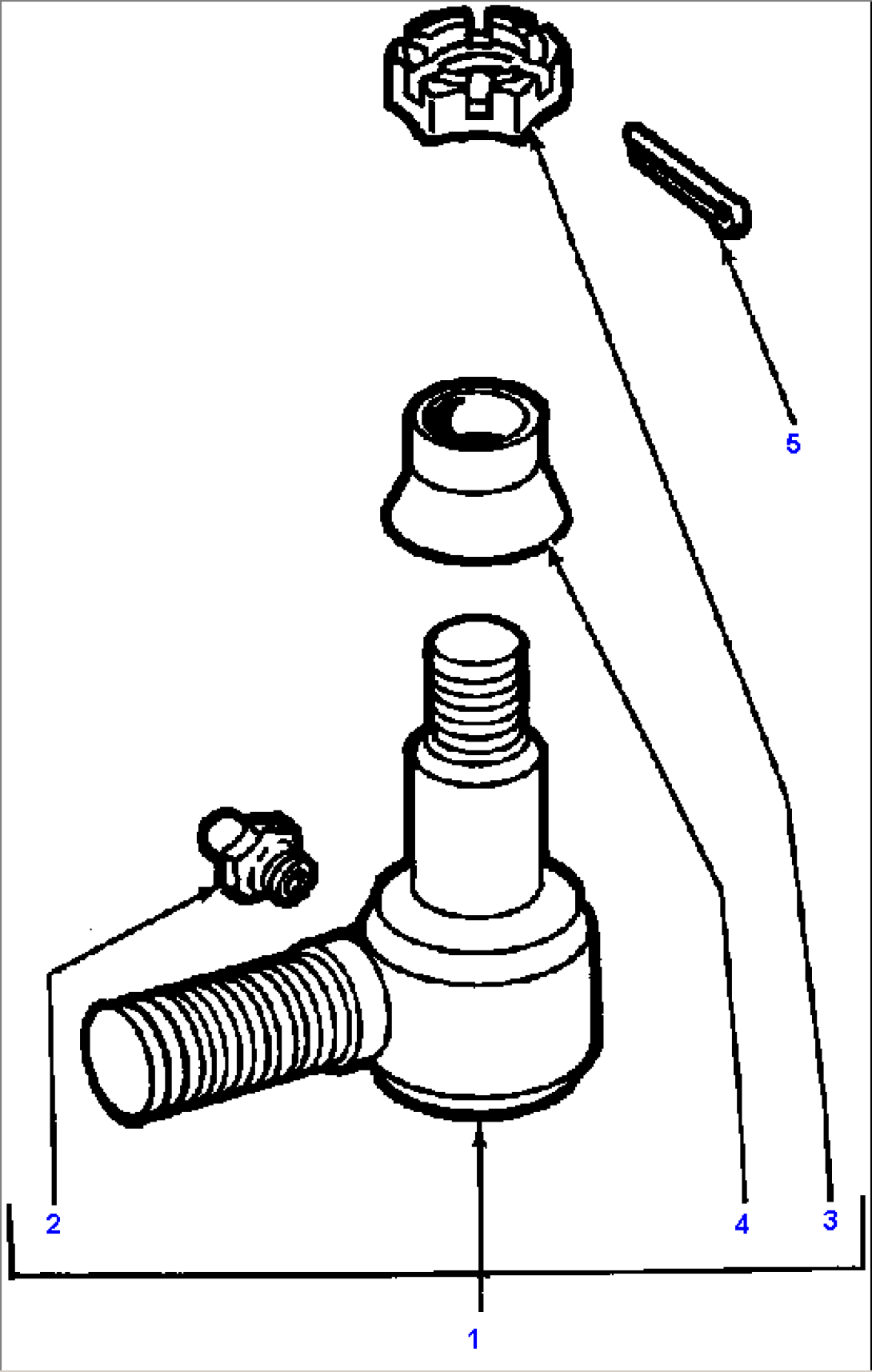 L.H. SOCKET ASSEMBLY (OPTIONAL WITH 1108 961 C91)