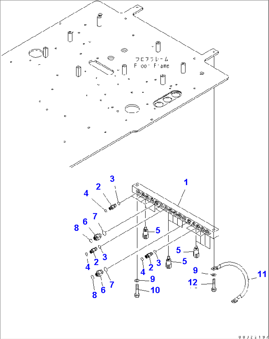 FLOOR (MANIFOLD BLOCK)