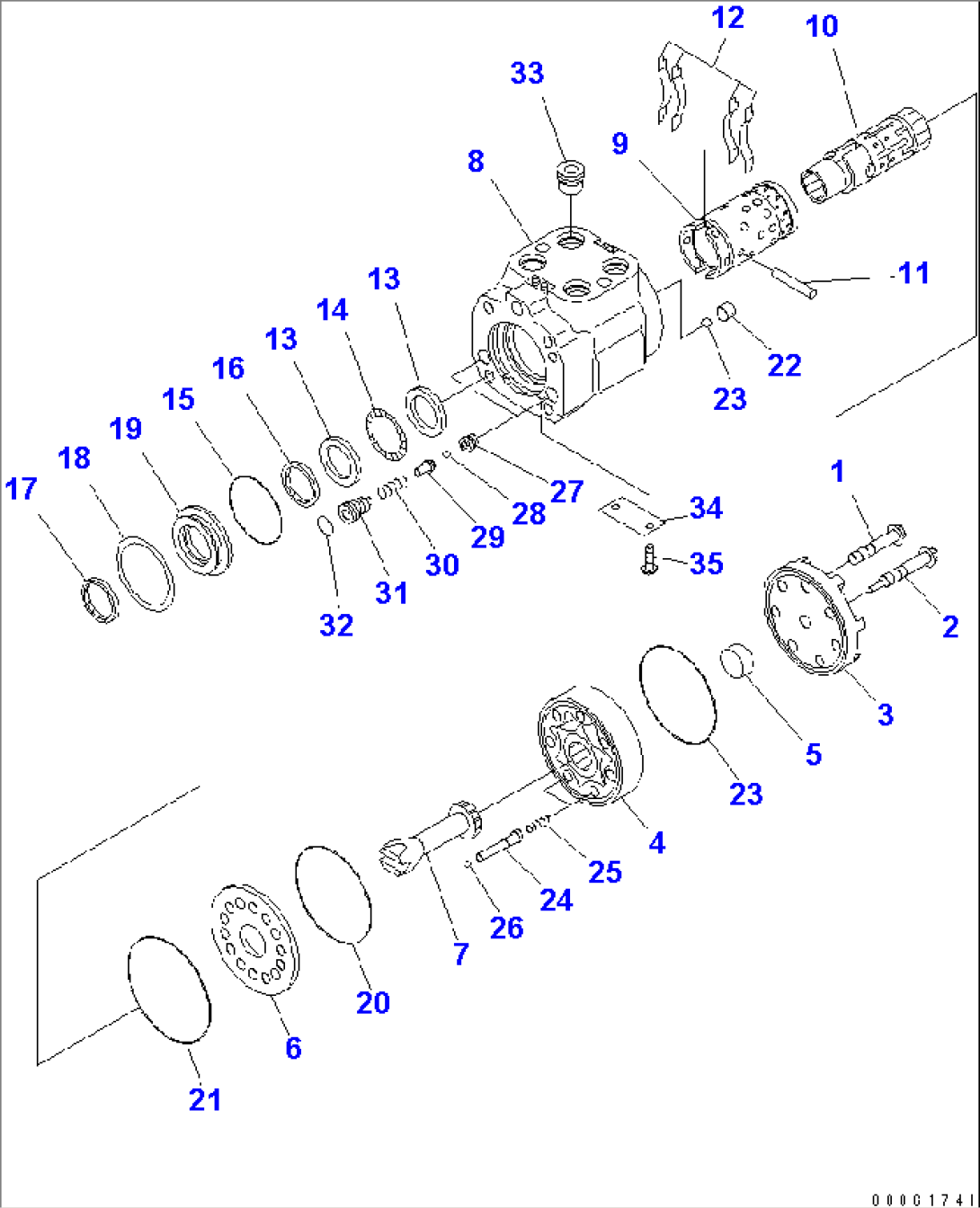 STEERING DEMAND VALVE(#70001-)