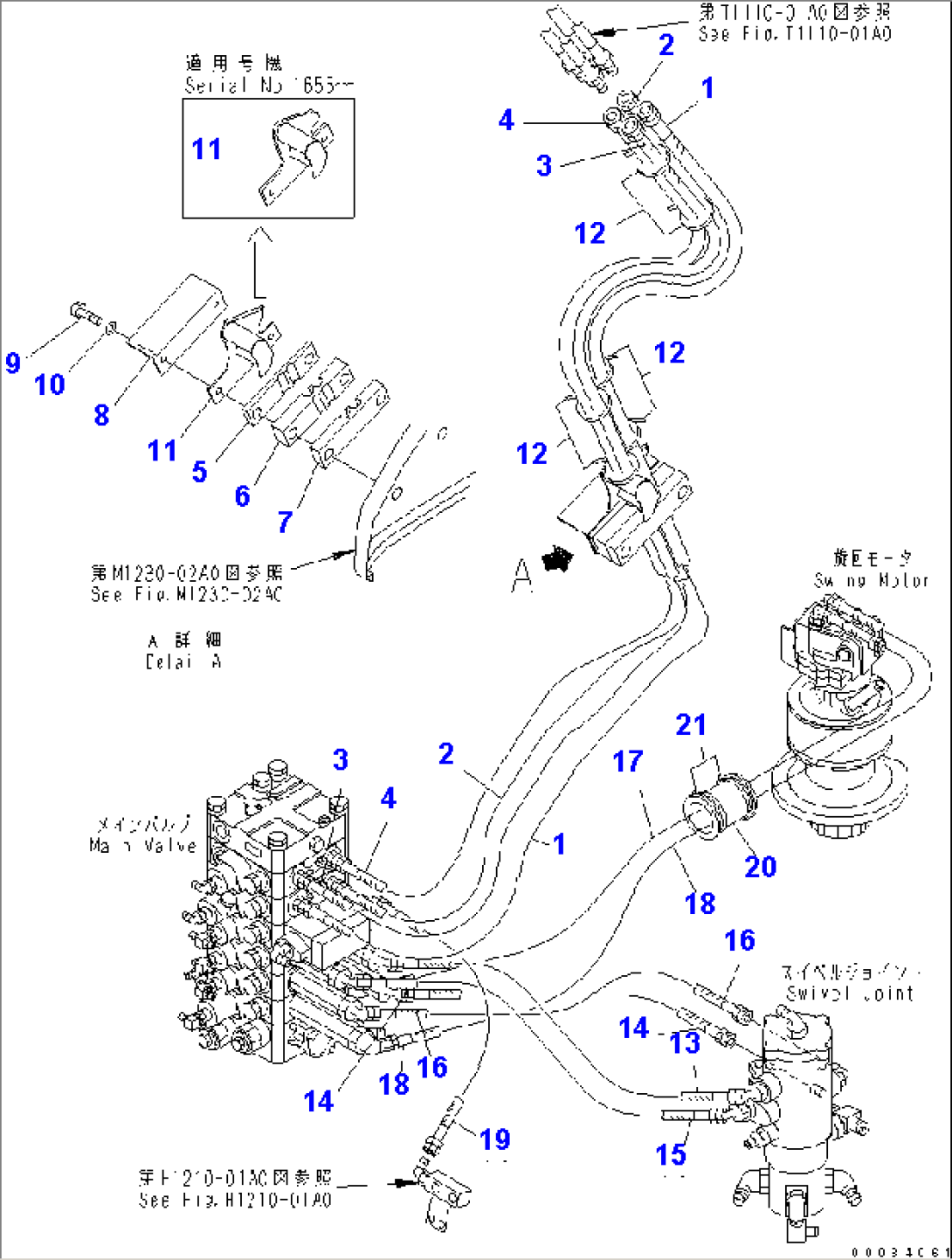ARM AND BUCKET LINE (3/3)