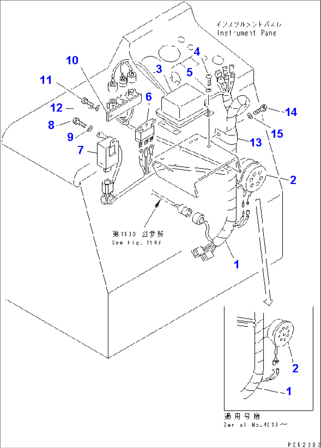 ELECTRICAL SYSTEM (INSTRUMENT PANEL LINE)(#4001-4040)