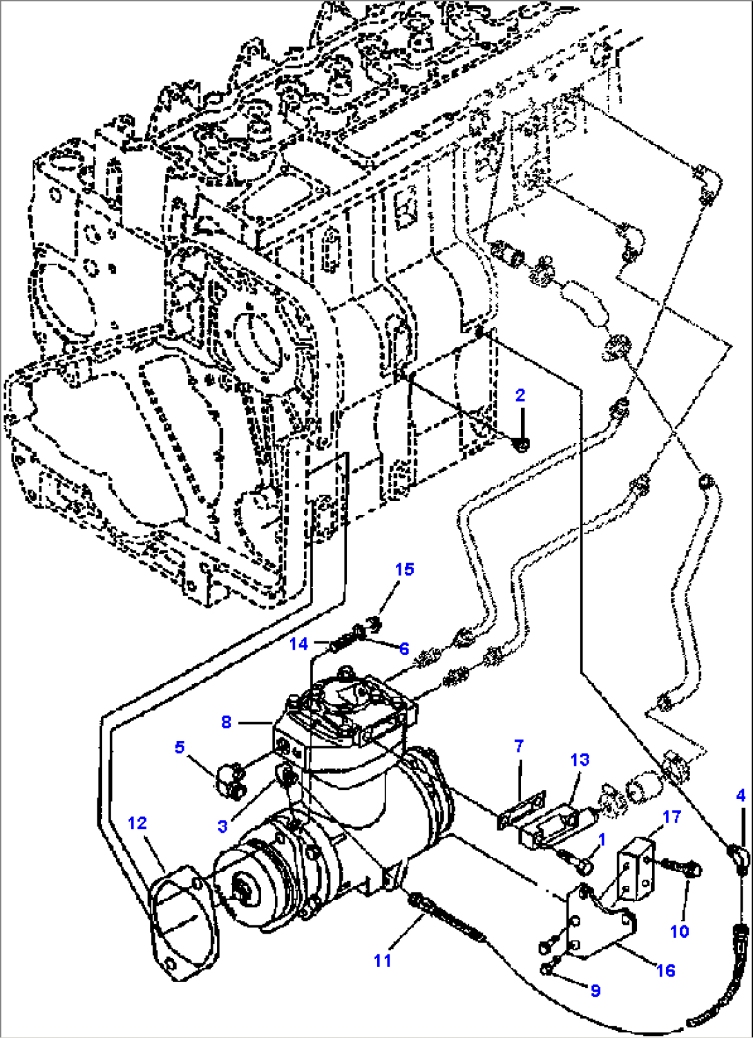 AIR COMPRESSOR MOUNTING