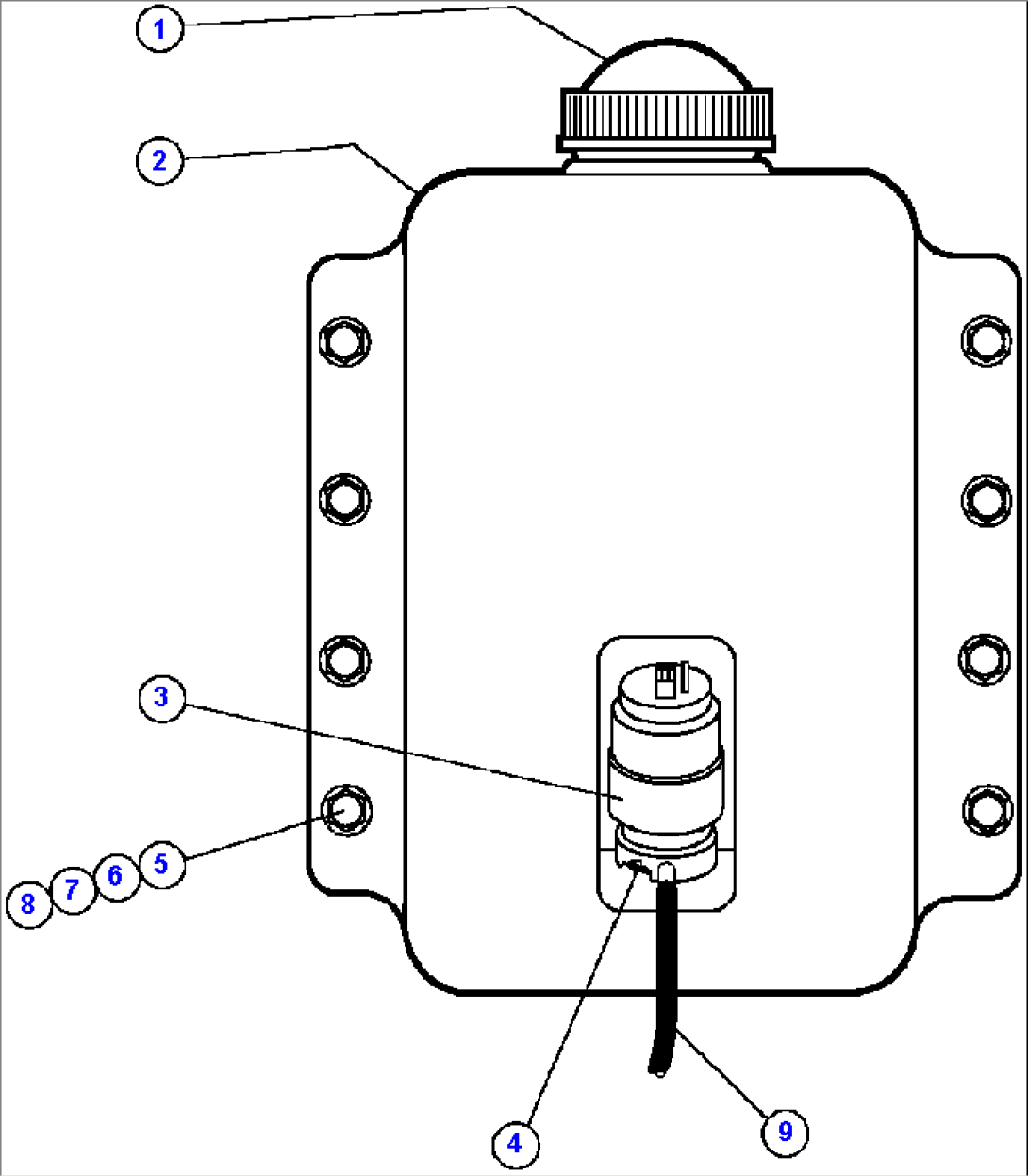 WINDSHIELD WASHER INSTL