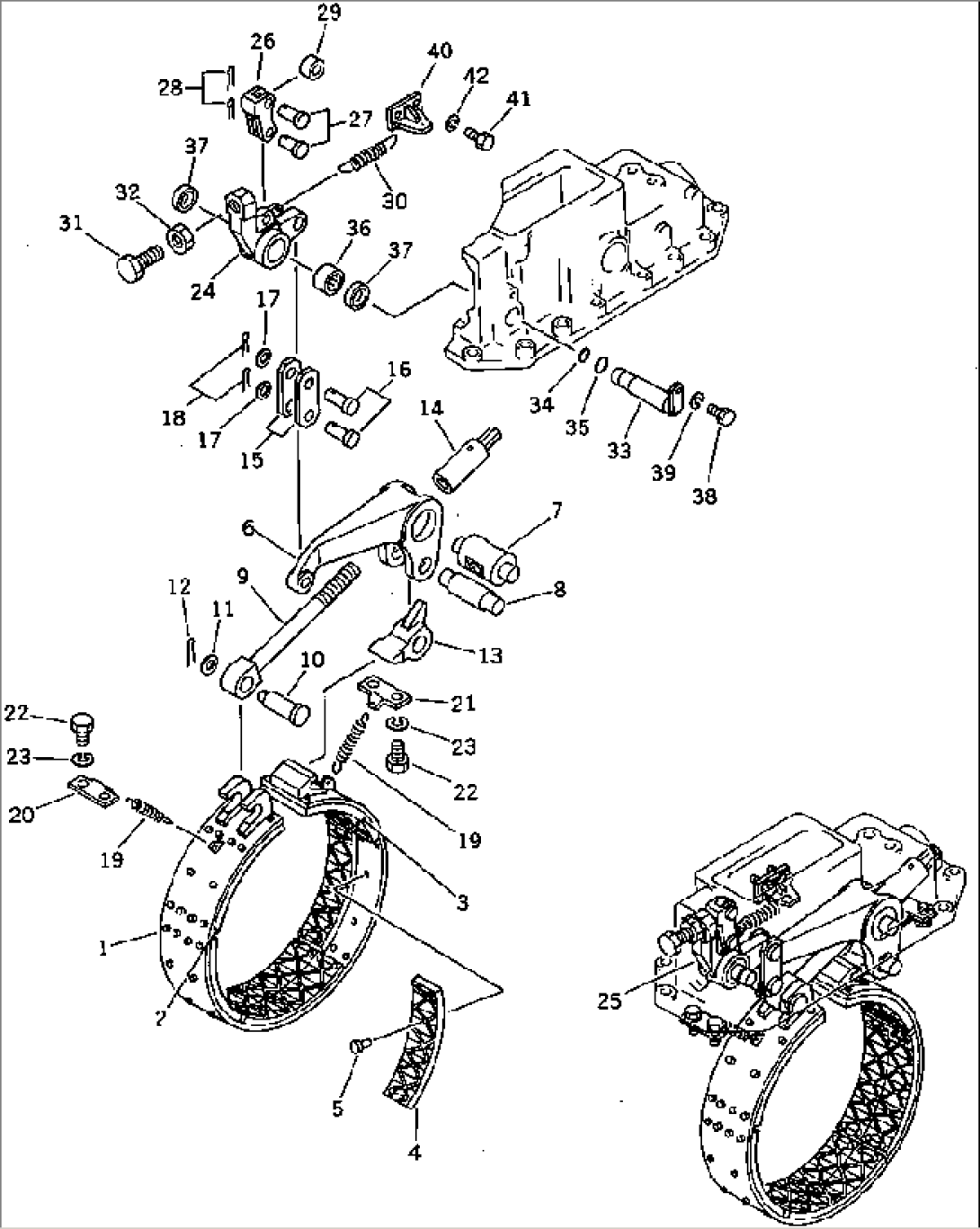 BRAKE BAND (REINFORCED TYPE) (SKIDDING SPEC.)