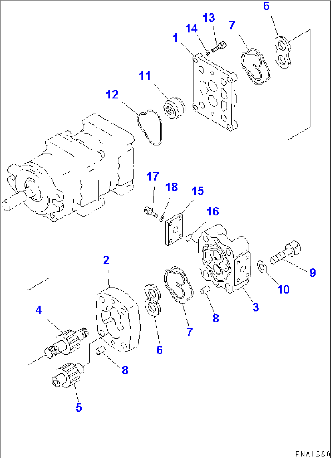 MAIN PUMP (3/3)(#8001-12771)