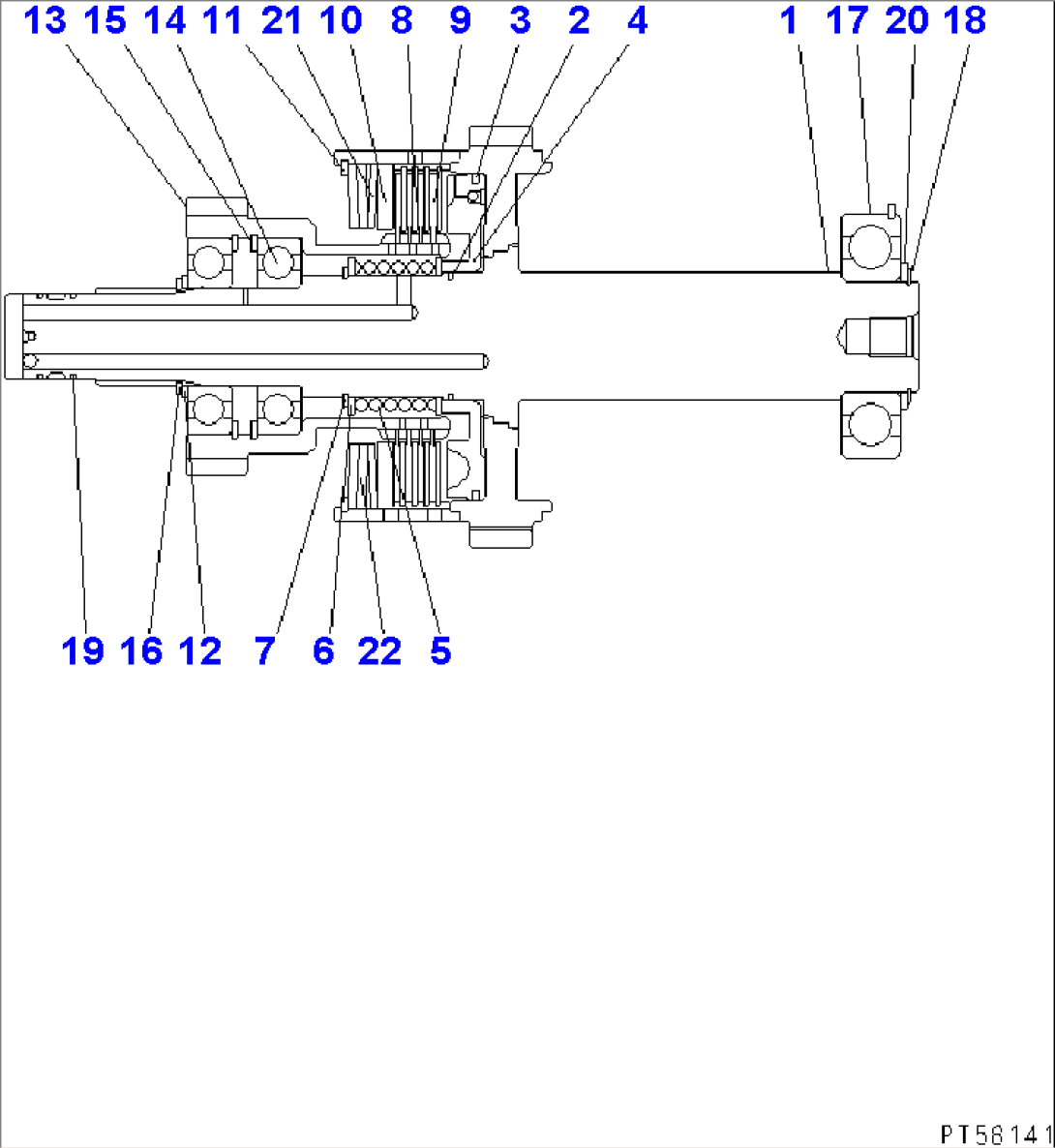 TRANSMISSION (REVERSE GEAR AND SHAFT)