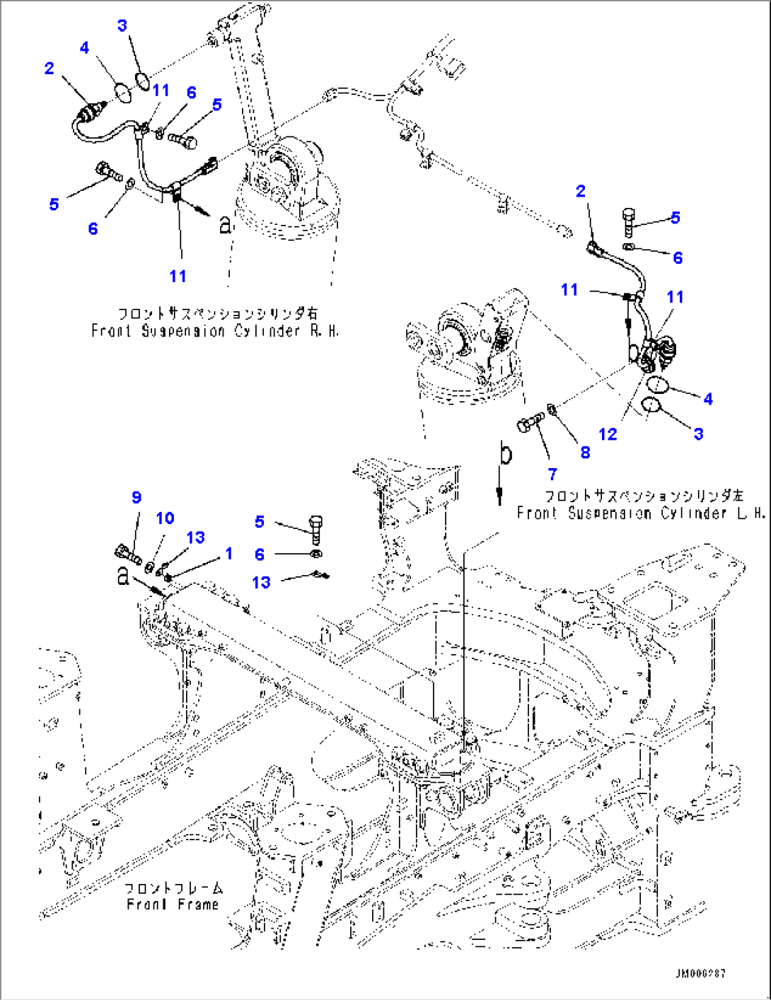 Payload Meter Wiring Harness, Sensor, Front (#10001-)