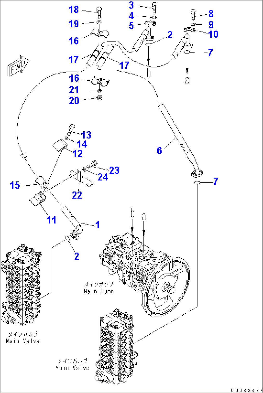 DELIVERY PIPING(#1013-1014)
