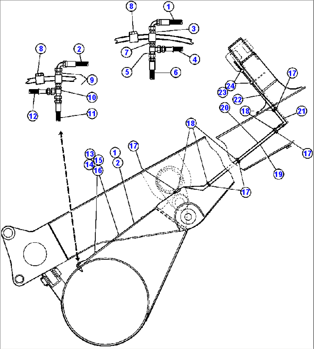 REAR BRAKE PIPING
