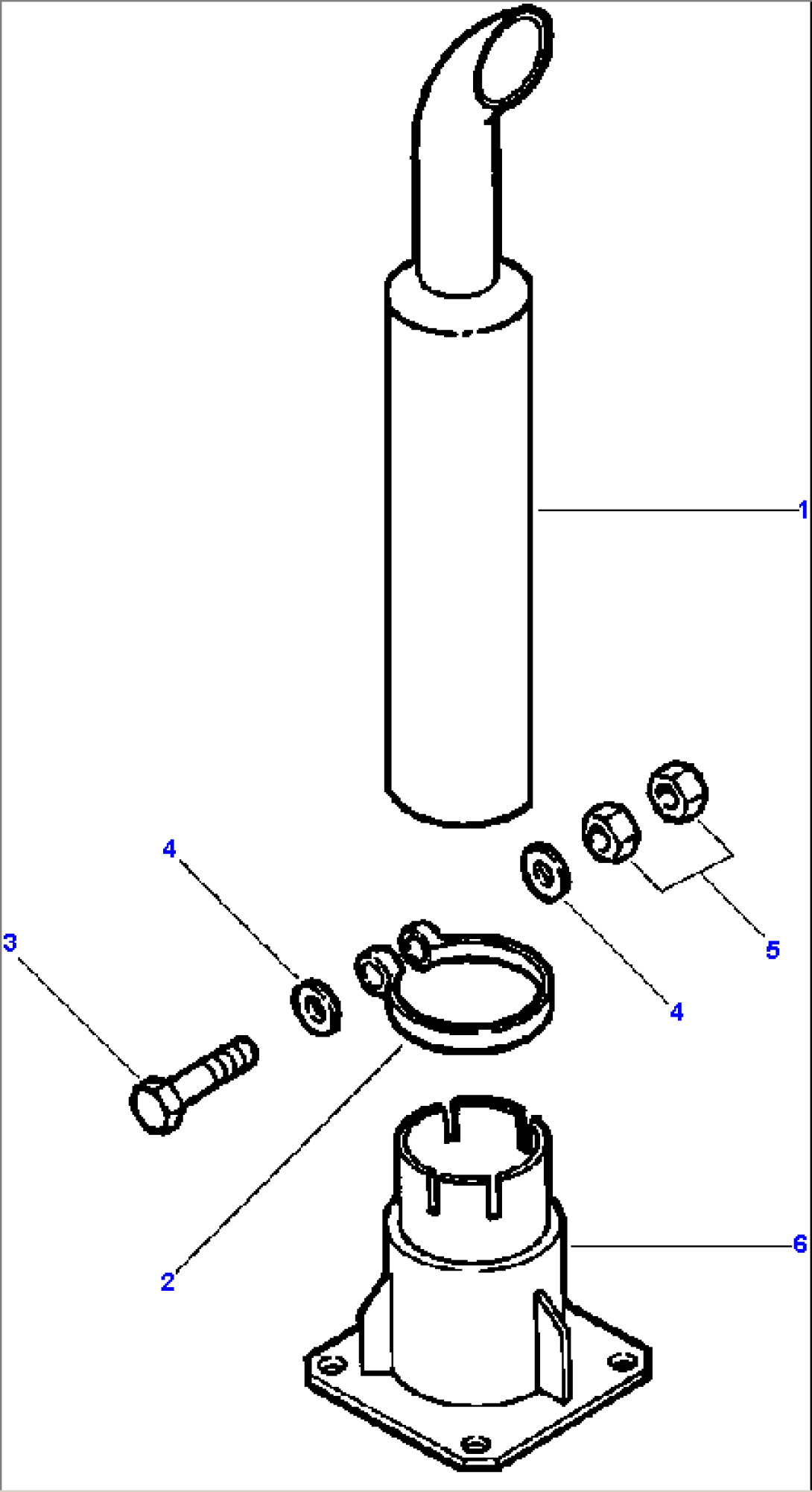 EXHAUST PIPE (GLASS WOOL)