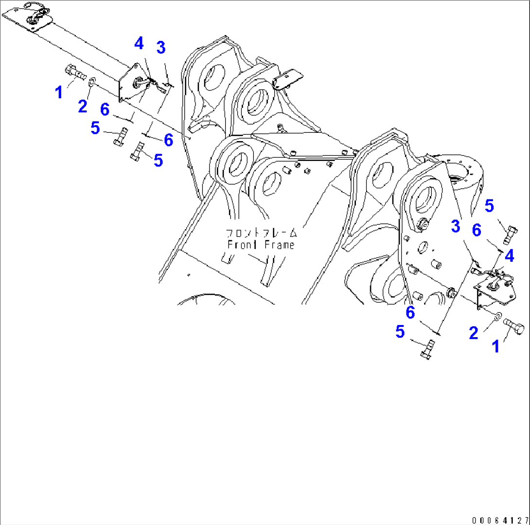 FRONT LIGHT (HEAD LAMP MOUNTING PARTS)(#60001-)