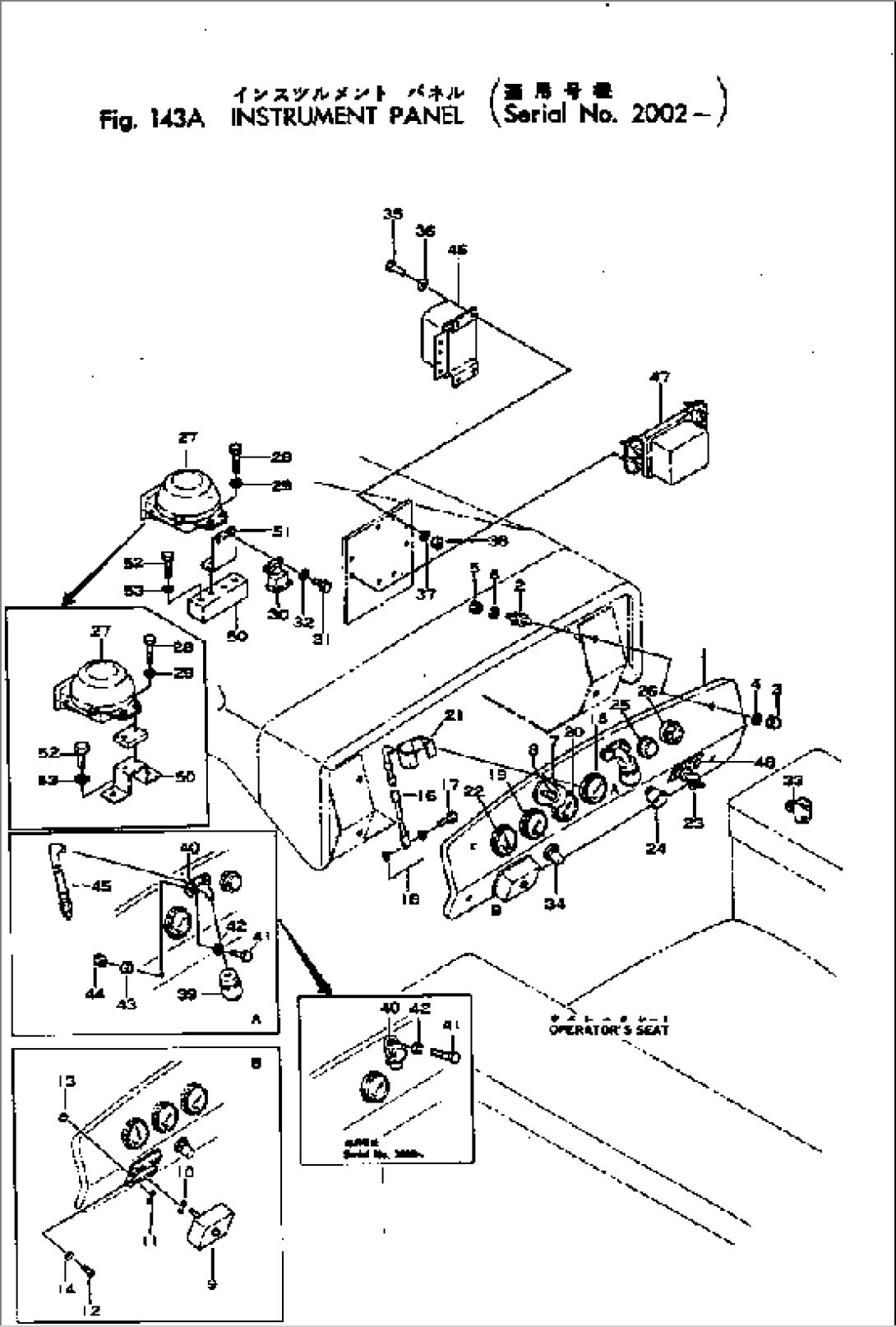 INSTRUMENT PANEL(#2002-)