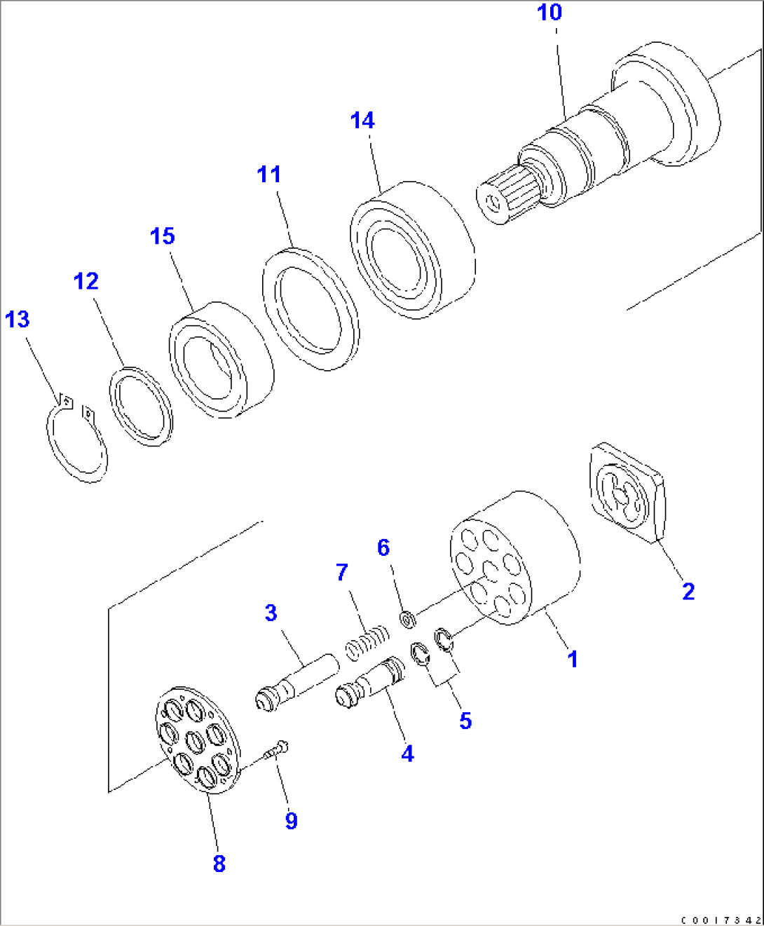 TRAVEL MOTOR (2/5)