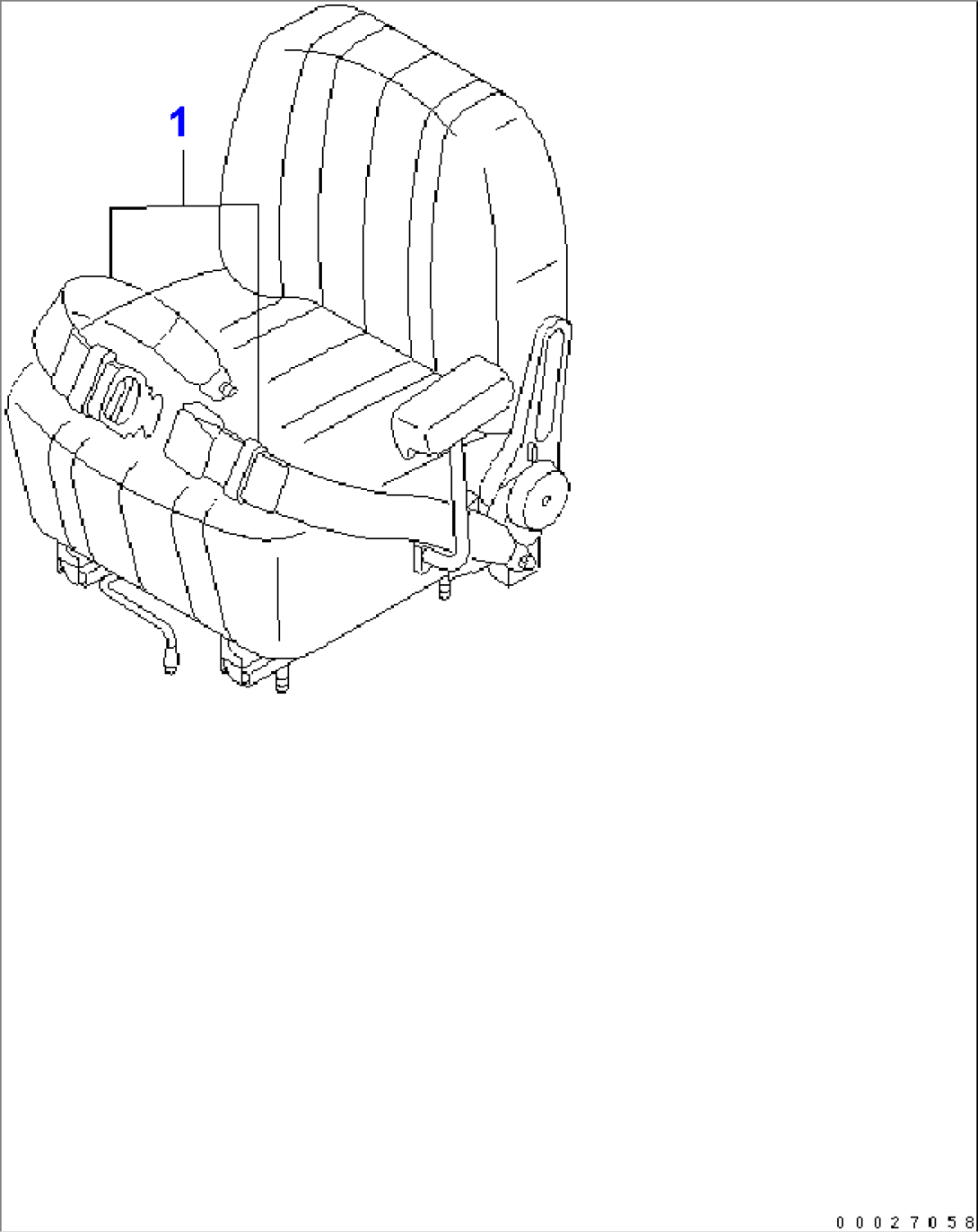 SEAT BELT (78 MM) (RIGID TYPE)