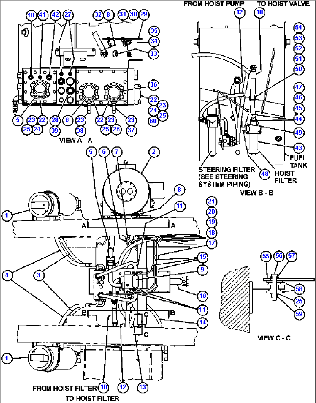 HYDRAULIC SYSTEM PIPING