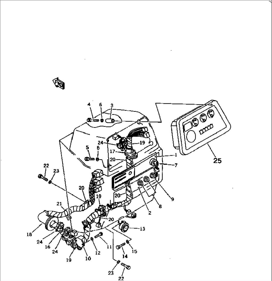 DASHBOARD (PANEL AND WIRING) (TBG SPEC.)