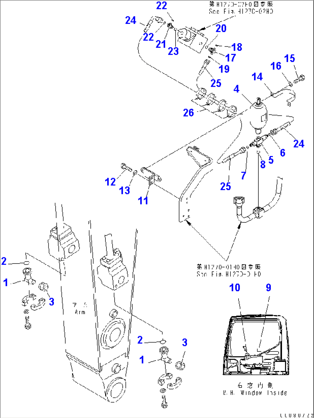 BREAKER ADAPTER (FOR NIPPON PNEUMATIC)(#65335-)