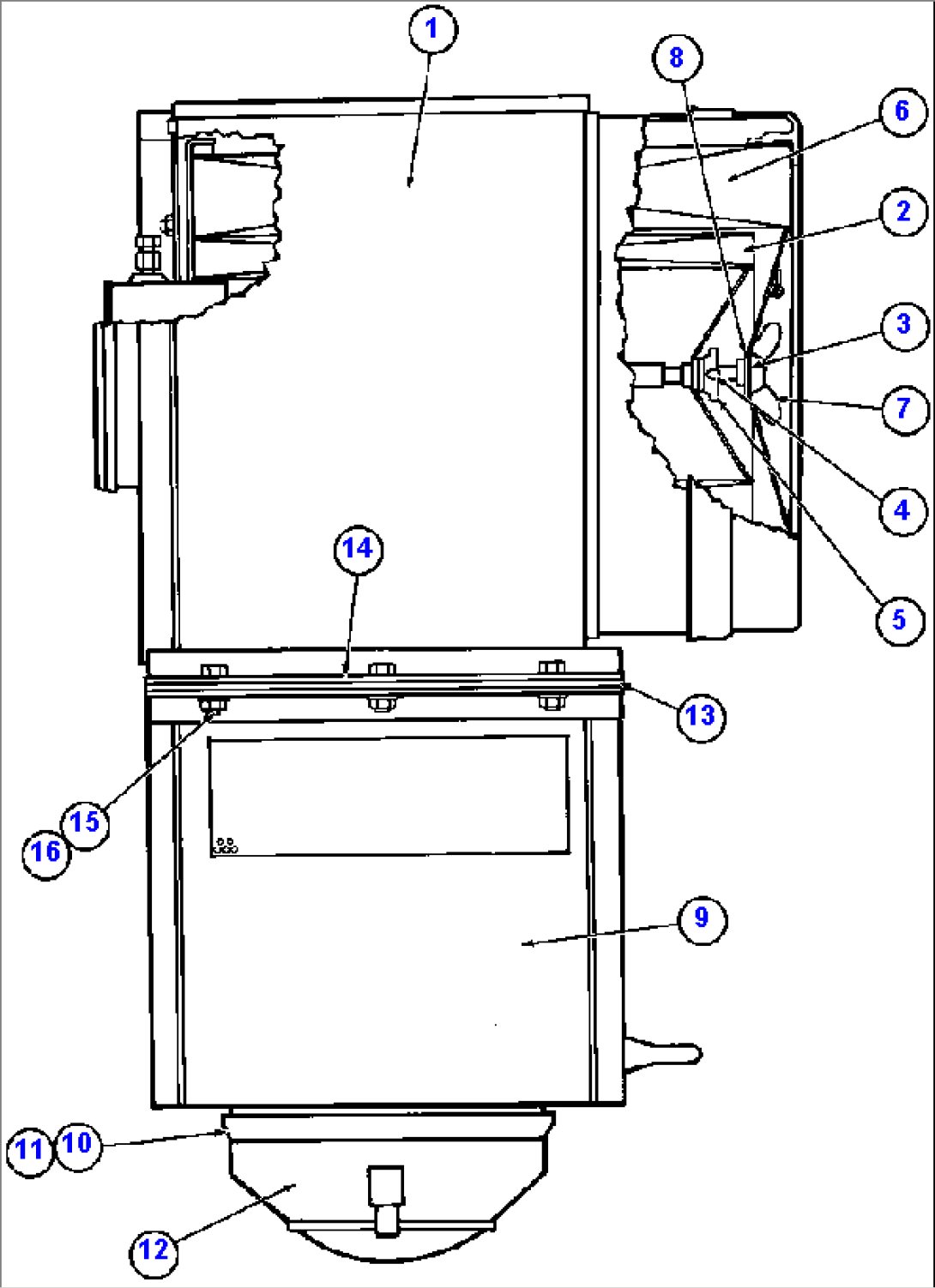 AIR CLEANER ASSM (PB6850)