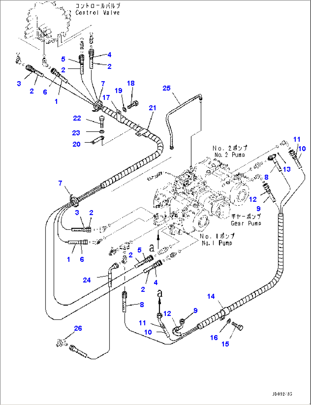O.L.S.S. Piping (#65001-)