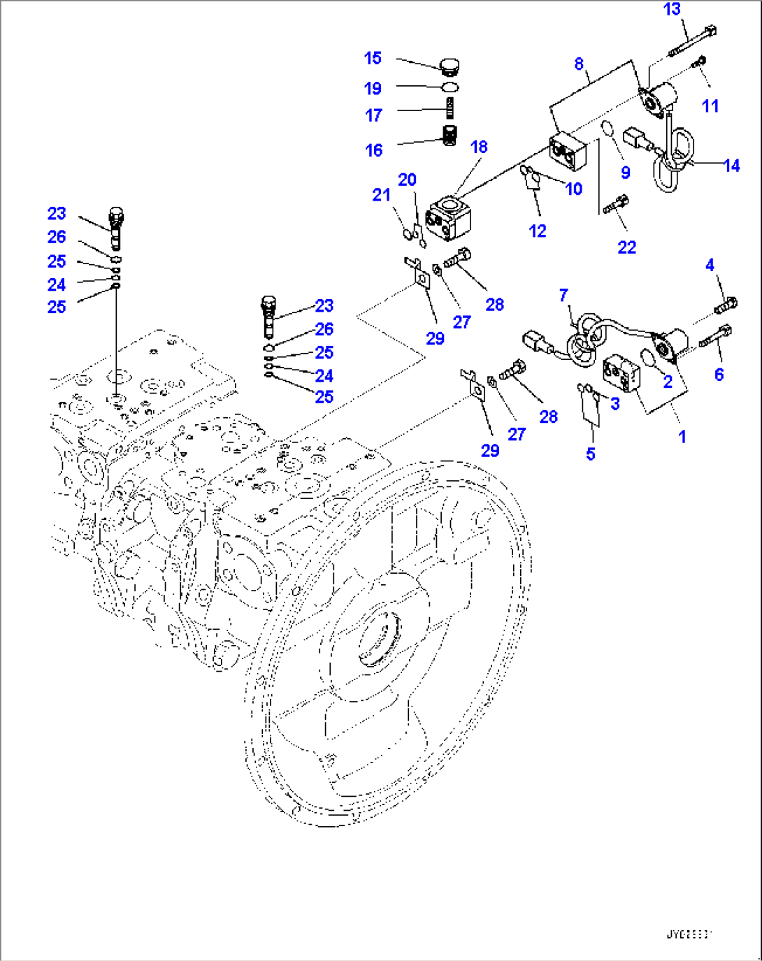 Piston Pump, Inner Parts (12/12) (#70458-)