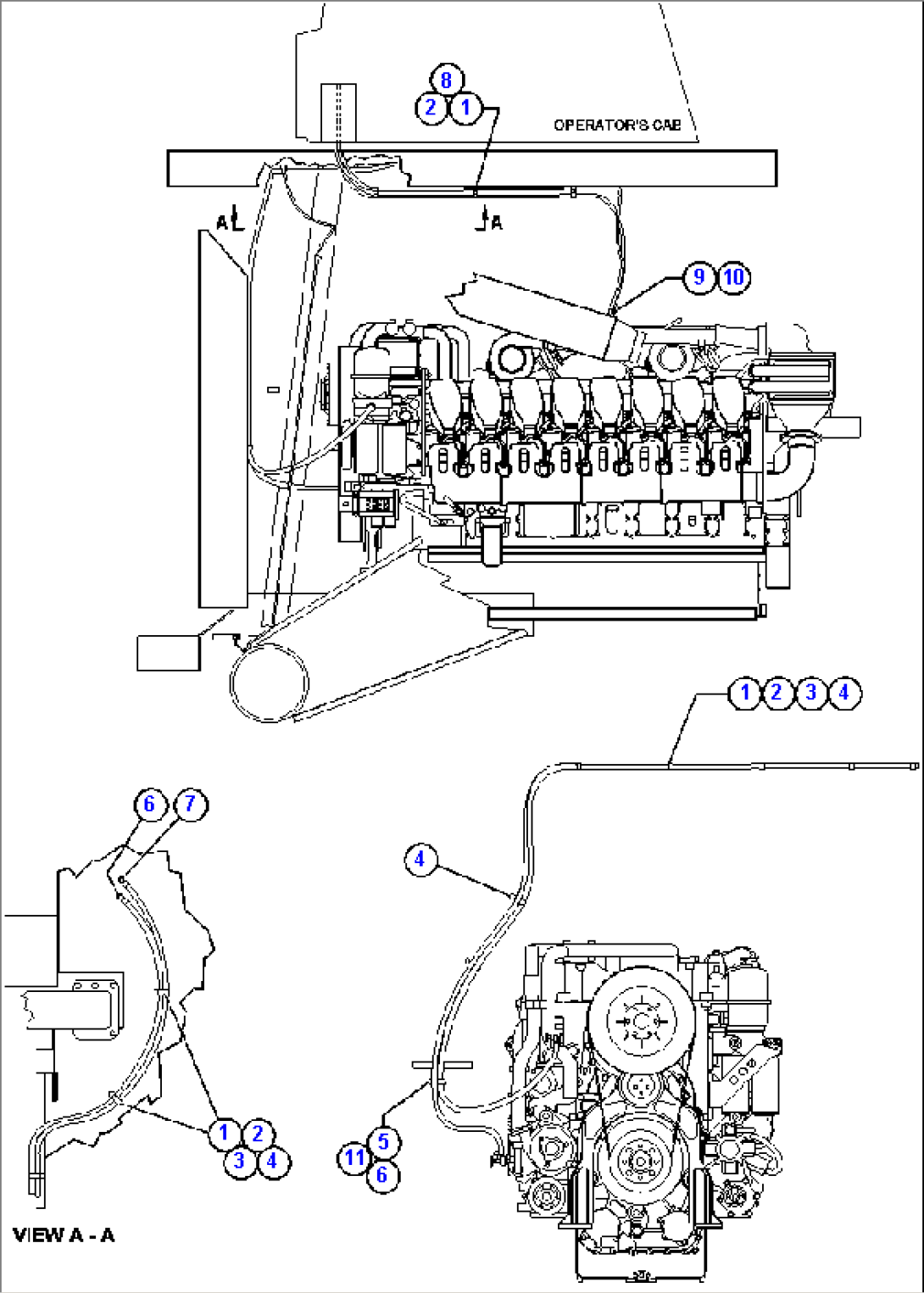 HEATER HOSE PIPING