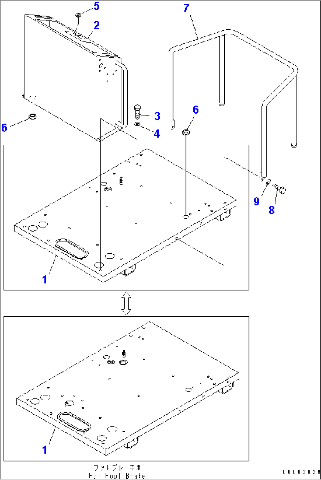 FLOOR FRAME AND DASHBOARD