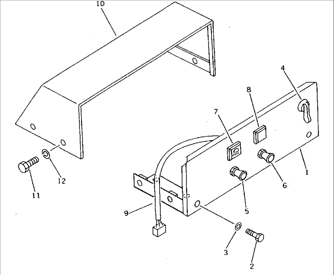 SWITCH PANEL (FOR VEHICLE INSPECTION PARTS)